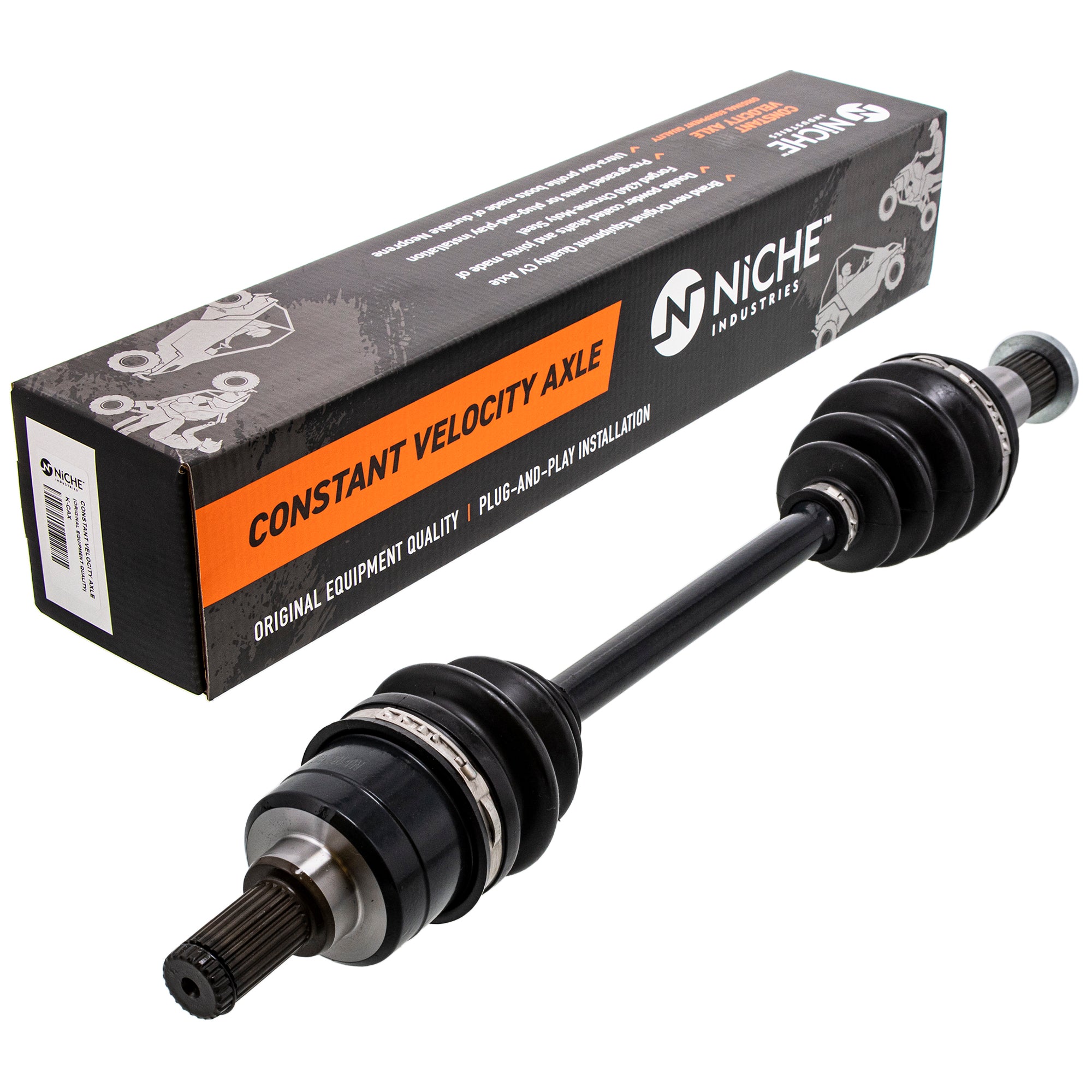 Rear Drive Shaft CV Axle Assembly for zOTHER Kodiak Grizzly 28P-2530V-10-00 NICHE 519-KCA2238X
