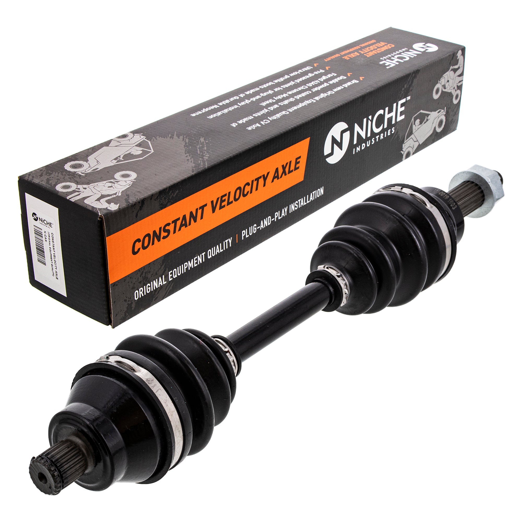 Front Drive Shaft CV Axle Assembly for Polaris Sportsman Hawkeye 1332340 1332285 NICHE 519-KCA2231X