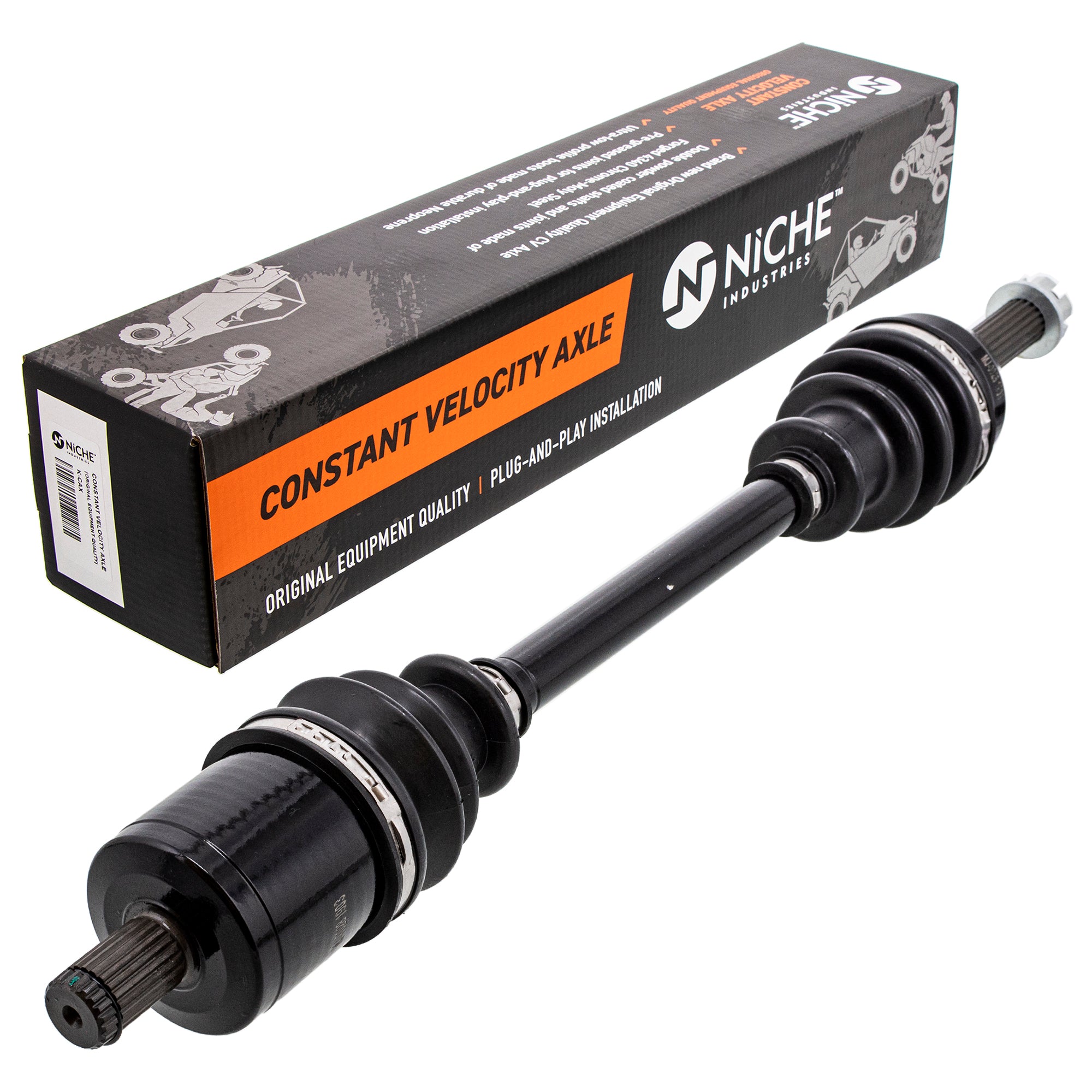 Front Drive Shaft CV Axle Assembly for Polaris RZR Ranger 1333134 2203877 1332690 NICHE 519-KCA2240X