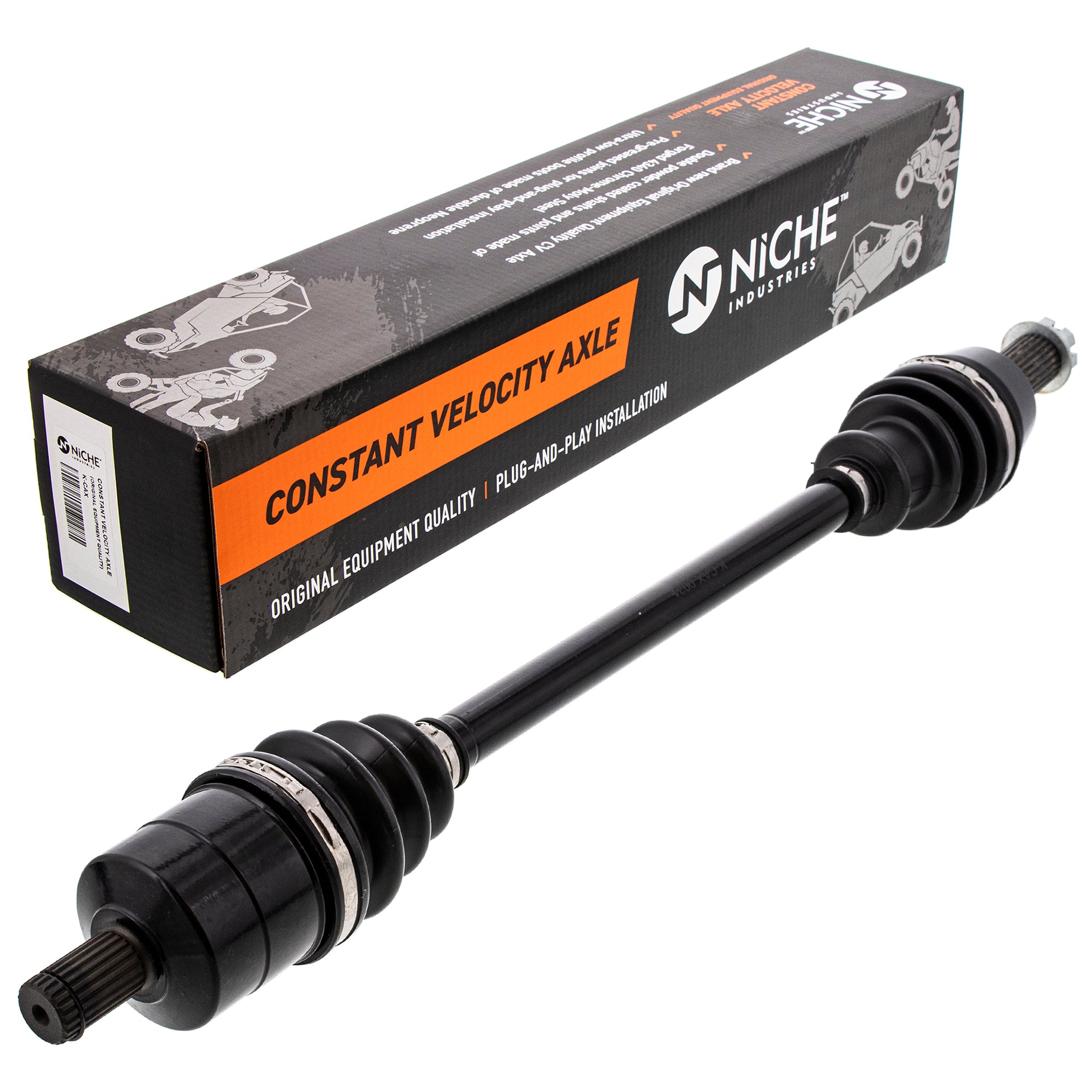 Front Half Drive Shaft CV Axle Assembly for Polaris Ranger 1332856 1332606 NICHE 519-KCA2253X