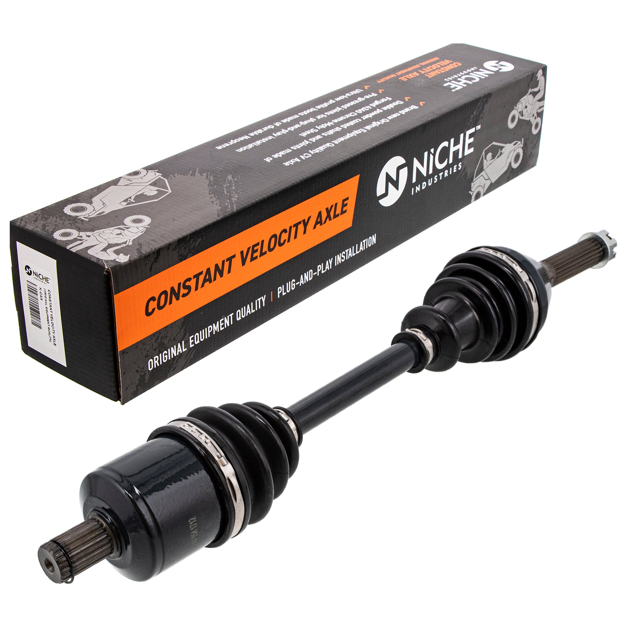 Front Half Drive Shaft CV Axle Assembly for Polaris Sportsman 1332881 1332656 1332501 NICHE 519-KCA2255X