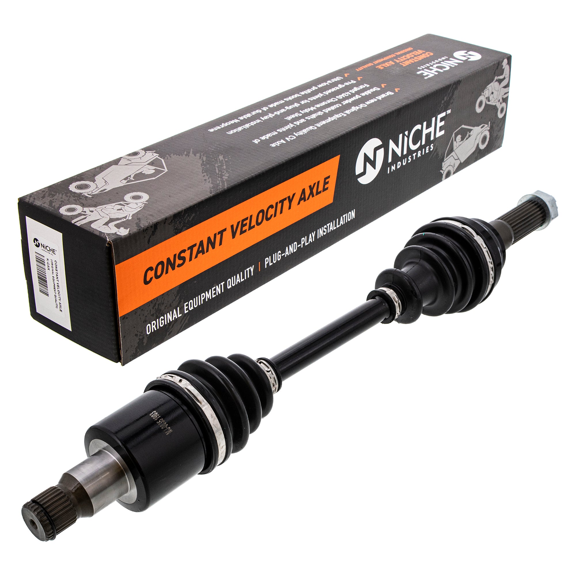 Rear Half Drive Shaft CV Axle Assembly for Polaris RZR 1332884 2203546 2203544 1332672 NICHE 519-KCA2257X