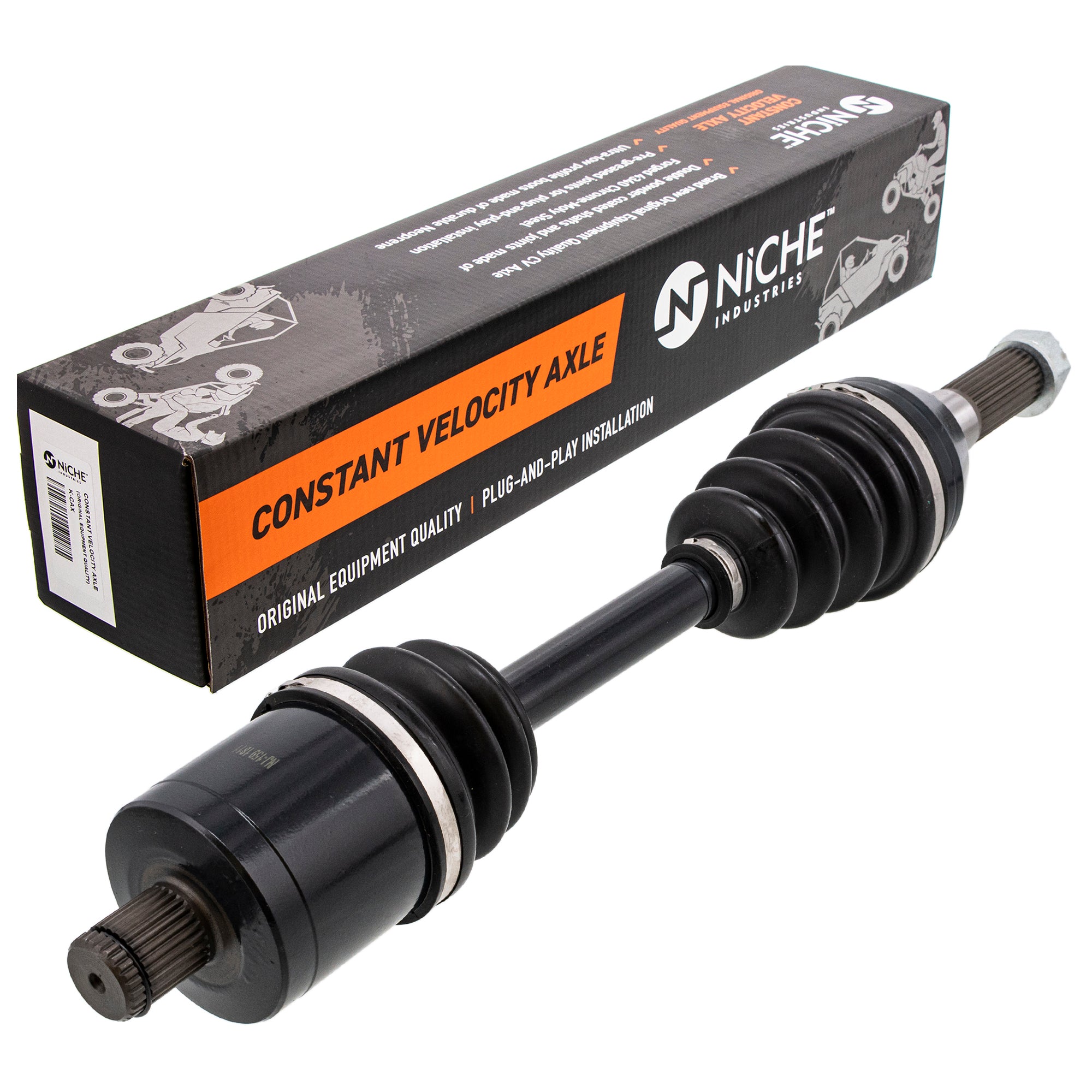 Rear Half Drive Shaft CV Axle Assembly for Polaris RZR Ranger ACE 1333657 1332954 NICHE 519-KCA2250X