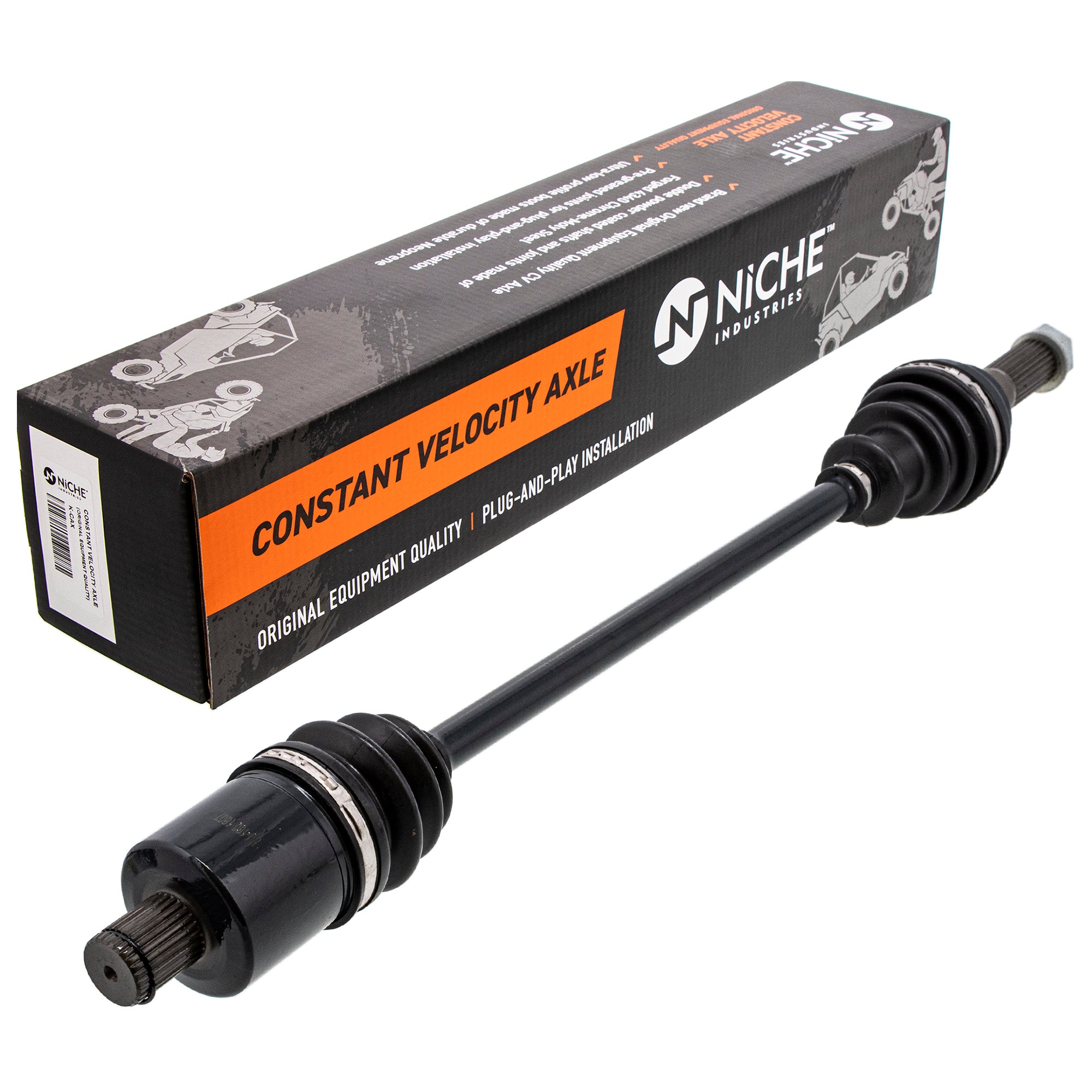 Rear Half Drive Shaft CV Axle Assembly for Polaris RZR MRZR 1332960 1332826 NICHE 519-KCA2251X