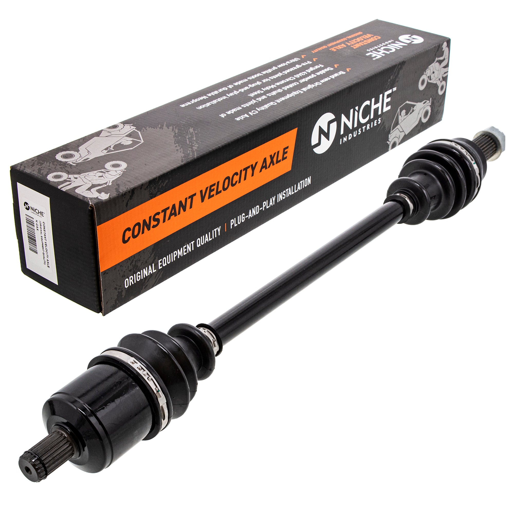 Front Half Drive Shaft CV Axle Assembly for Polaris RZR 1333420 1333283 1333943 1333123 NICHE 519-KCA2263X