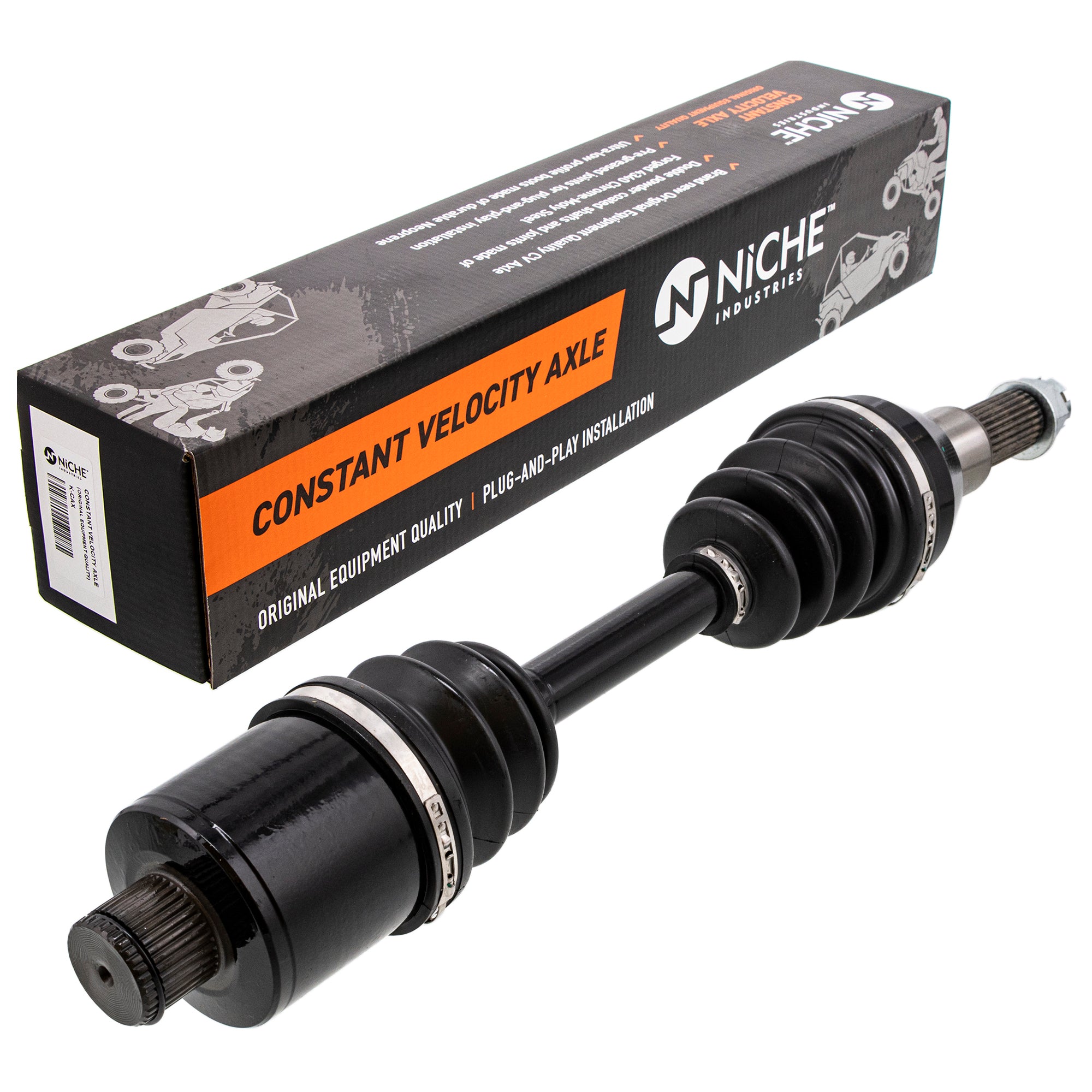 Rear Drive Shaft CV Axle Assembly for Polaris Worker Sportsman Diesel 1333439 1380142 NICHE 519-KCA2265X