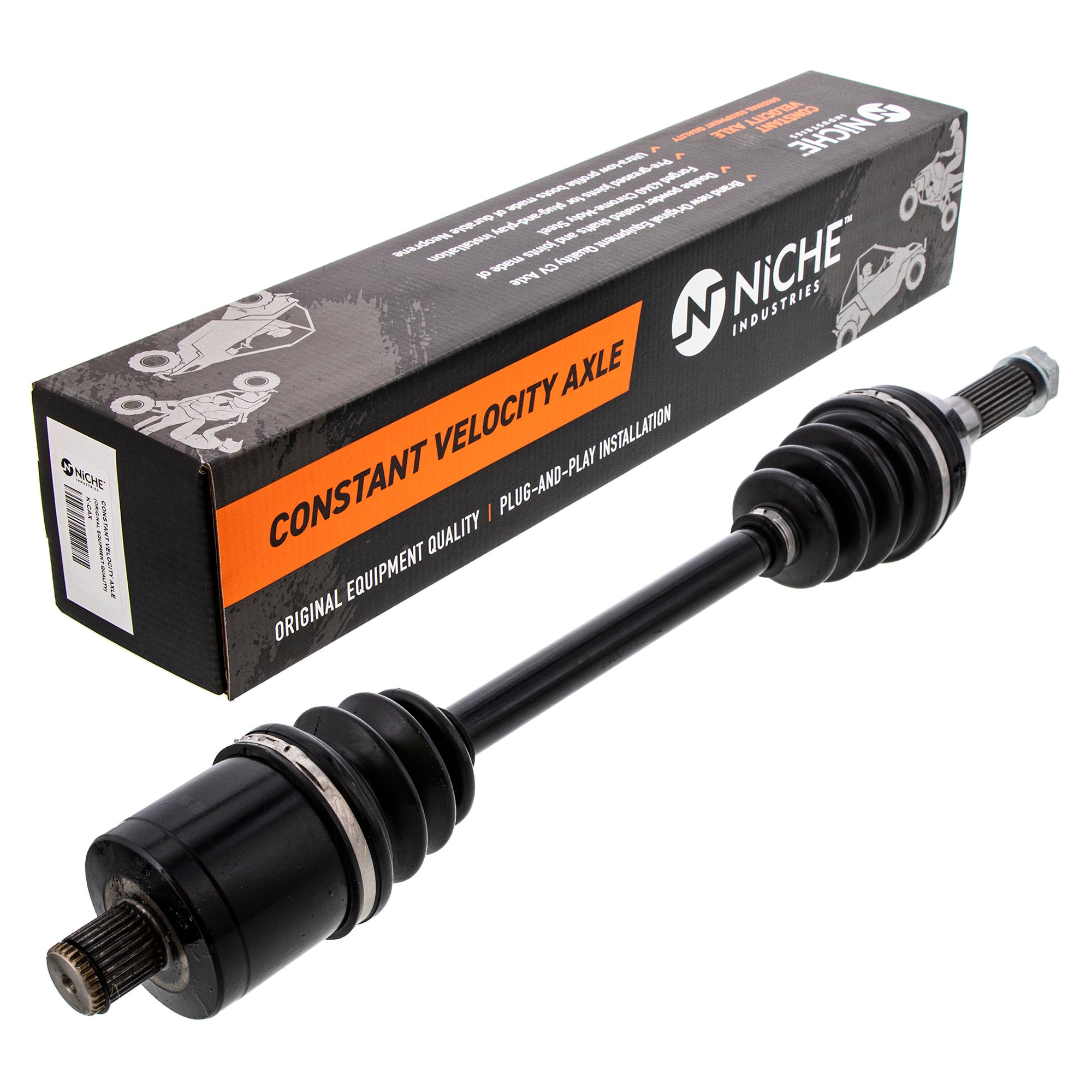 Rear Drive Shaft CV Axle Assembly for Polaris GEM RZR Ranger M1400 1380230 1333069 1380178 NICHE 519-KCA2279X