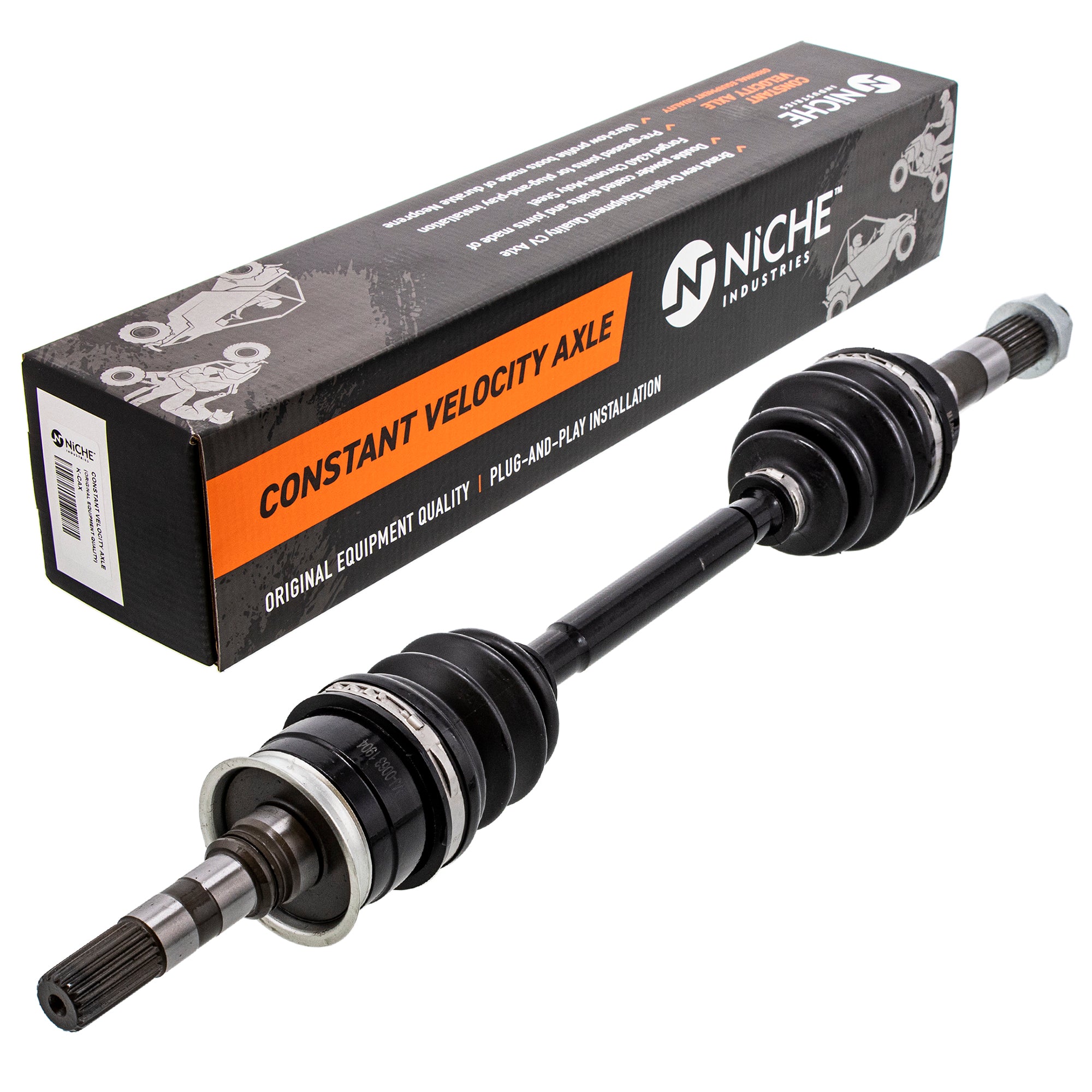 Front Drive Shaft CV Axle Assembly for zOTHER Stens Kawasaki Mule 59266-0034 NICHE 519-KCA2285X