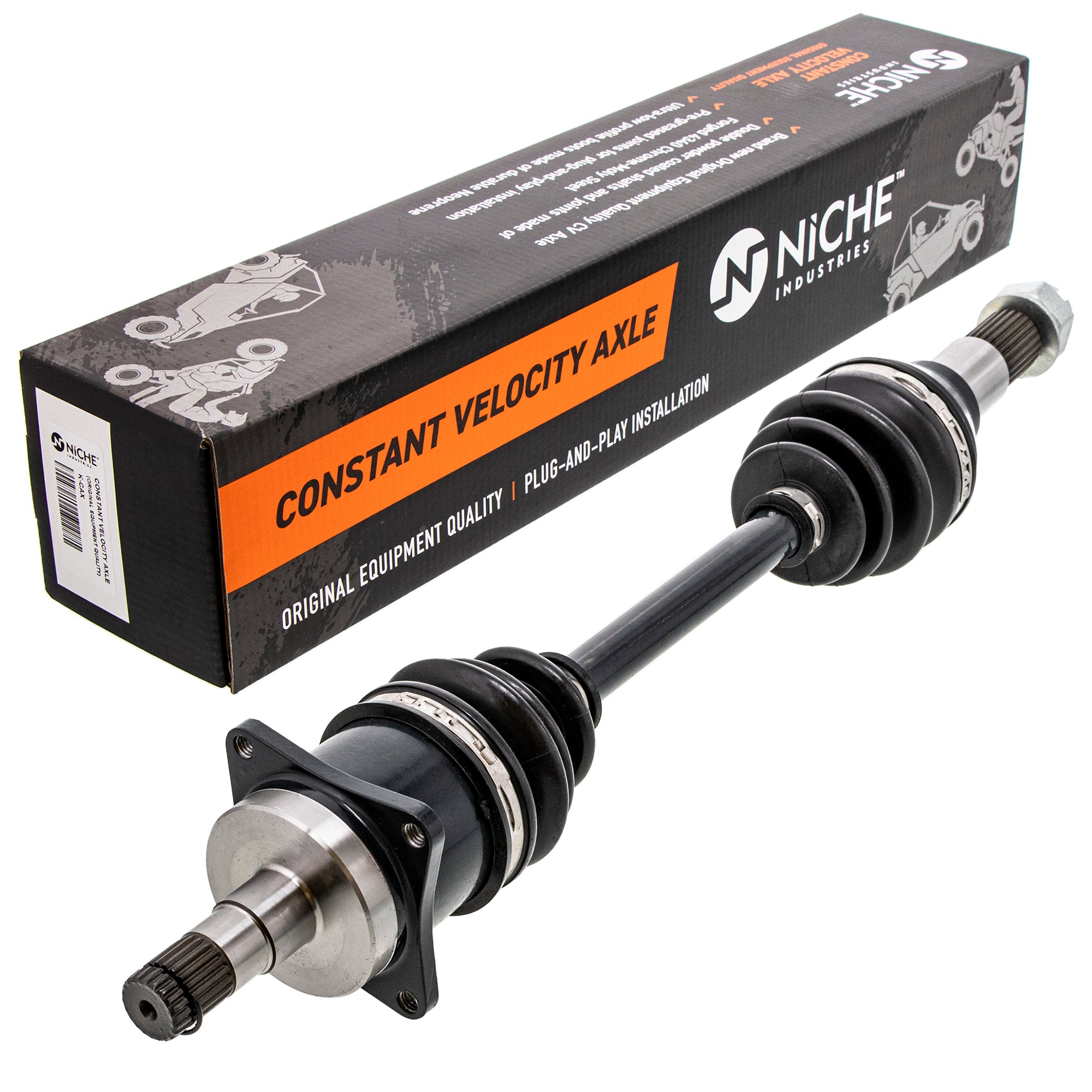 Front Left Half Drive Shaft CV Axle Assembly for BRP Can-Am Ski-Doo Sea-Doo Renegade NICHE 519-KCA2202X