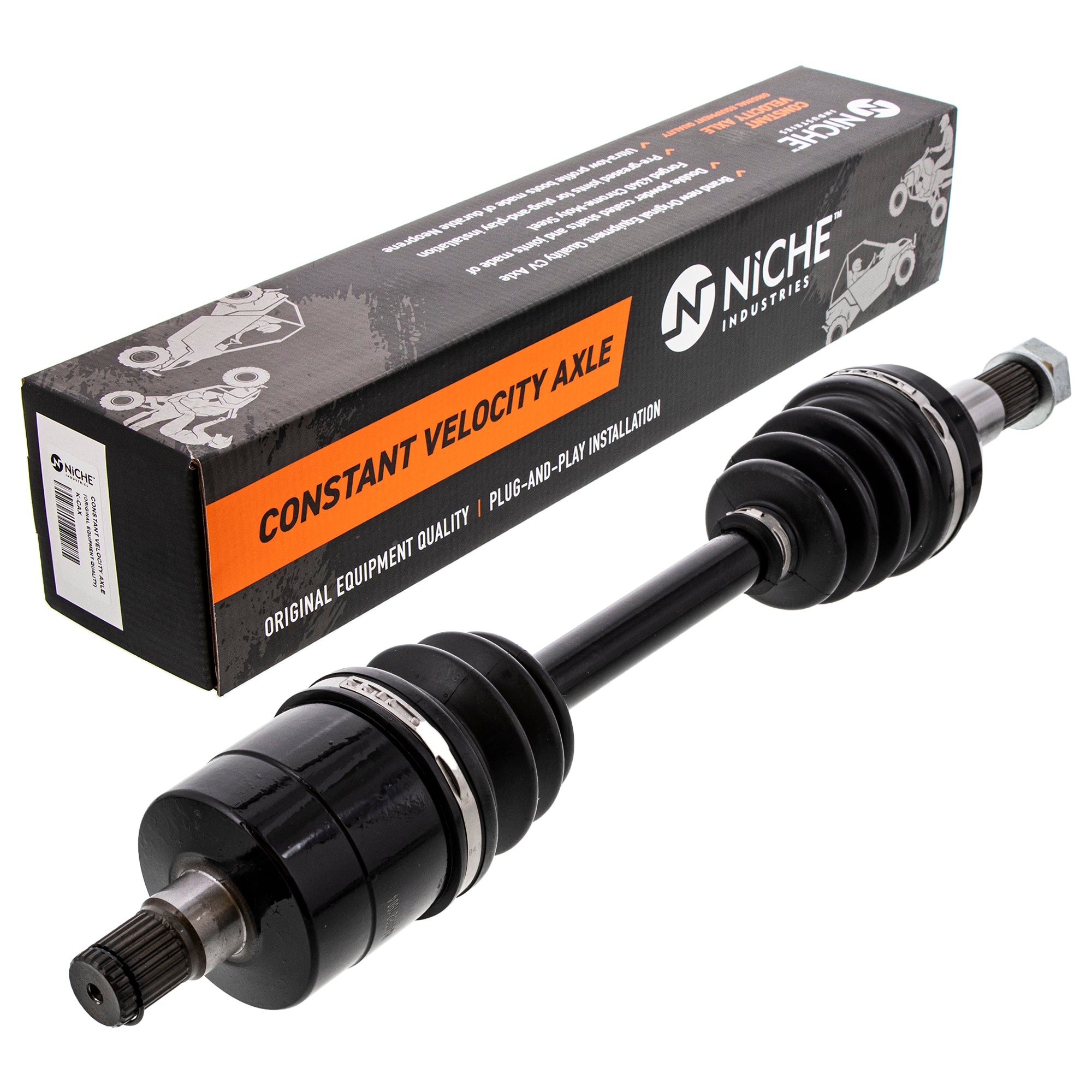 Rear Left Drive Shaft CV Axle Assembly for BRP Can-Am Ski-Doo Sea-Doo Renegade Outlander NICHE 519-KCA2204X