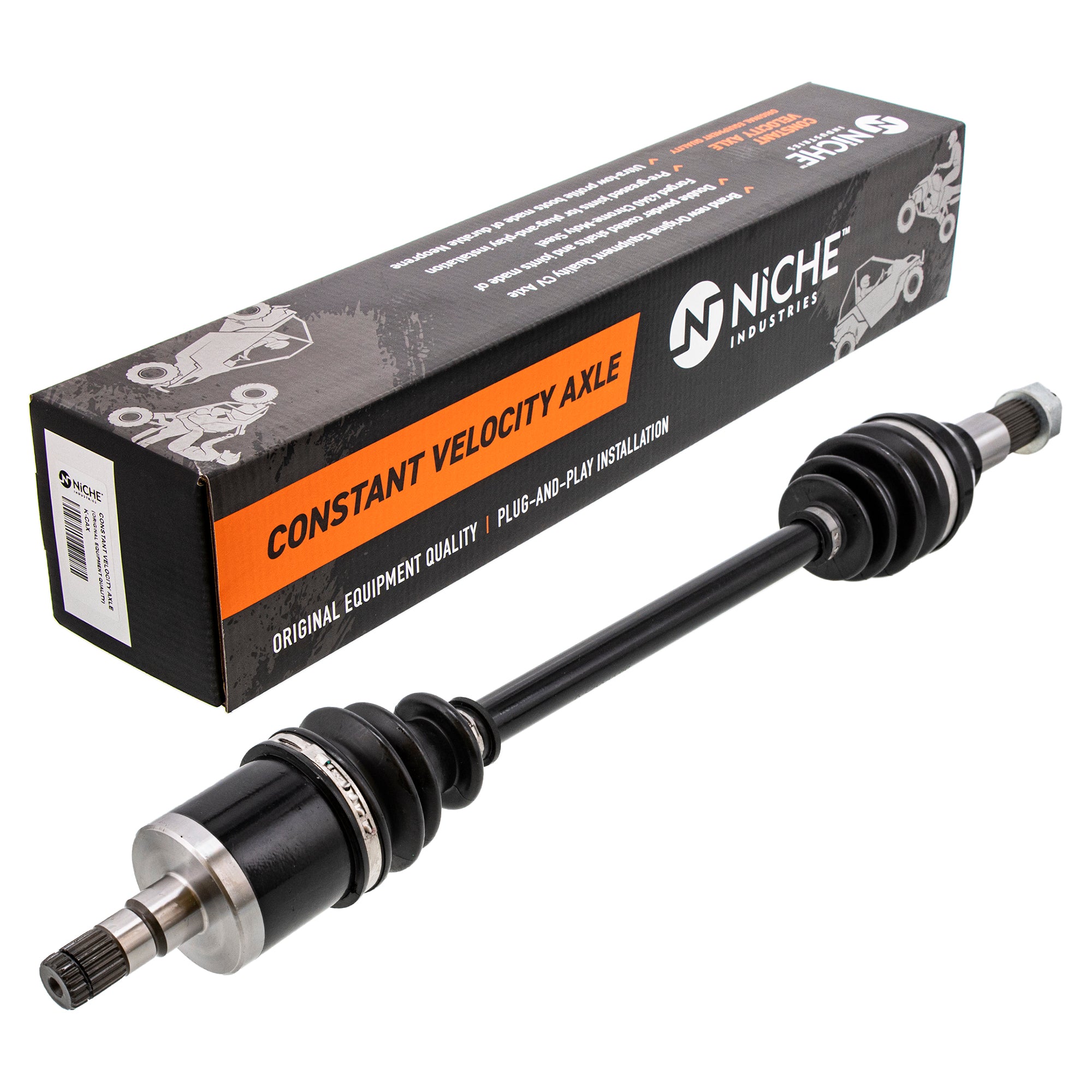 Front Left Half Drive Shaft CV Axle Assembly for BRP Can-Am Ski-Doo Sea-Doo Commander NICHE 519-KCA2208X