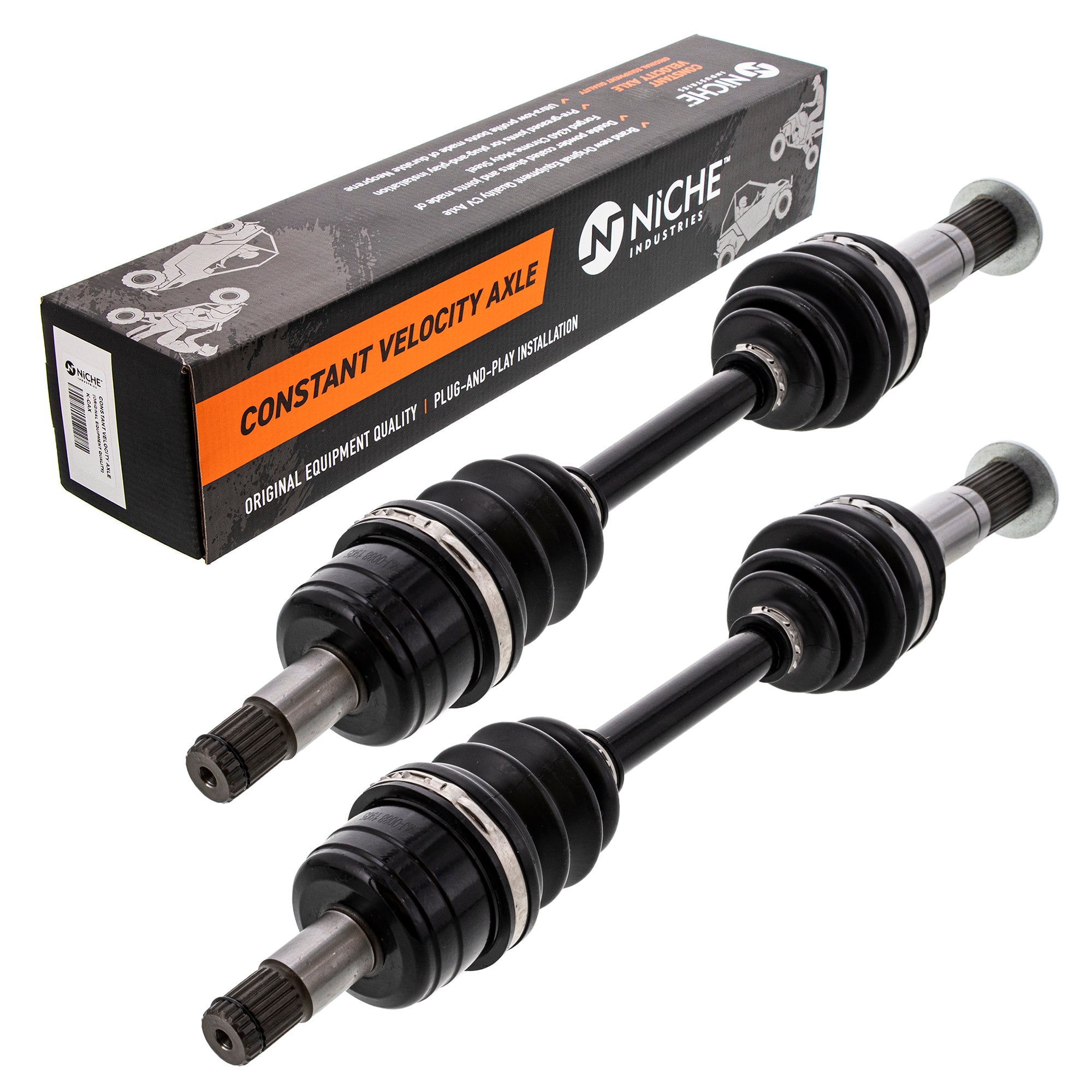 Front Drive Shaft CV Axle Assembly 2-Pack for zOTHER Big 5GH-2510J-00-00 5FU-F510F-00-00 NICHE 519-KCA2200X