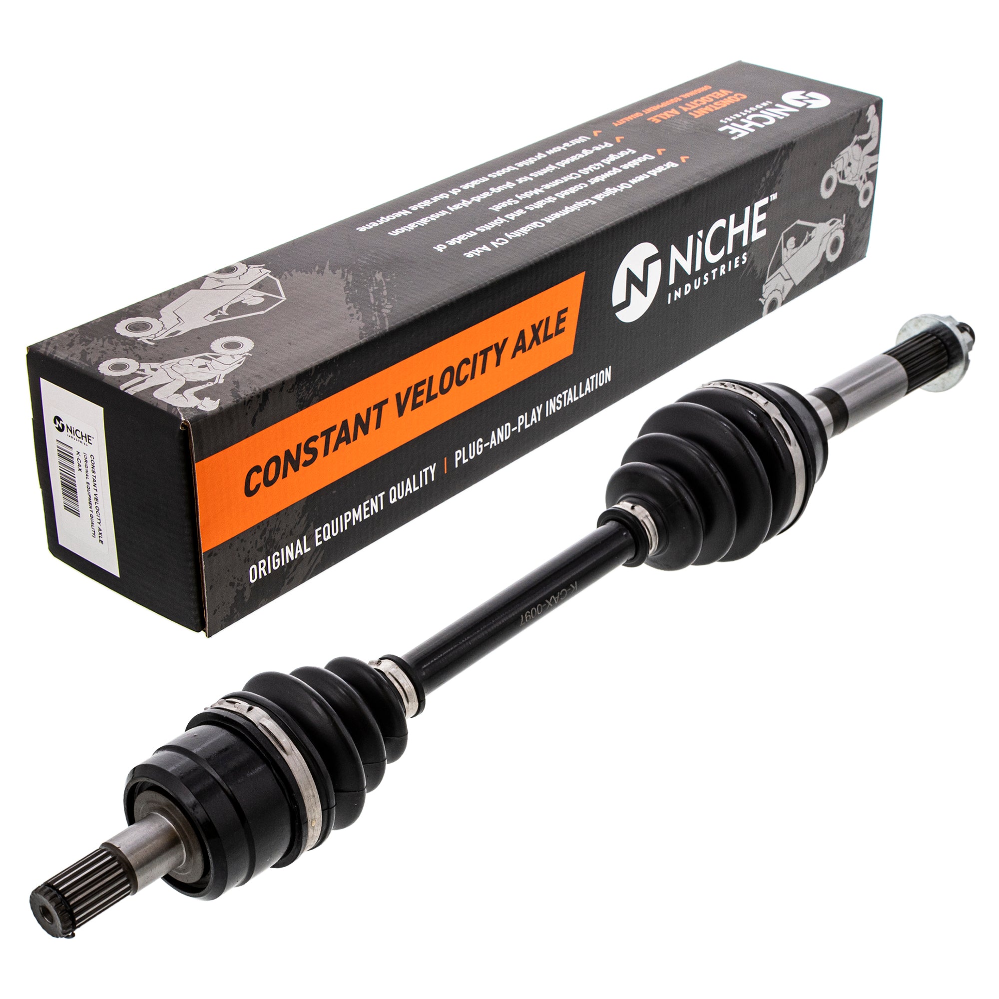 Front Drive Shaft CV Axle Assembly for zOTHER Stens Kawasaki Mule 59266-0039 NICHE 519-KCA2219X