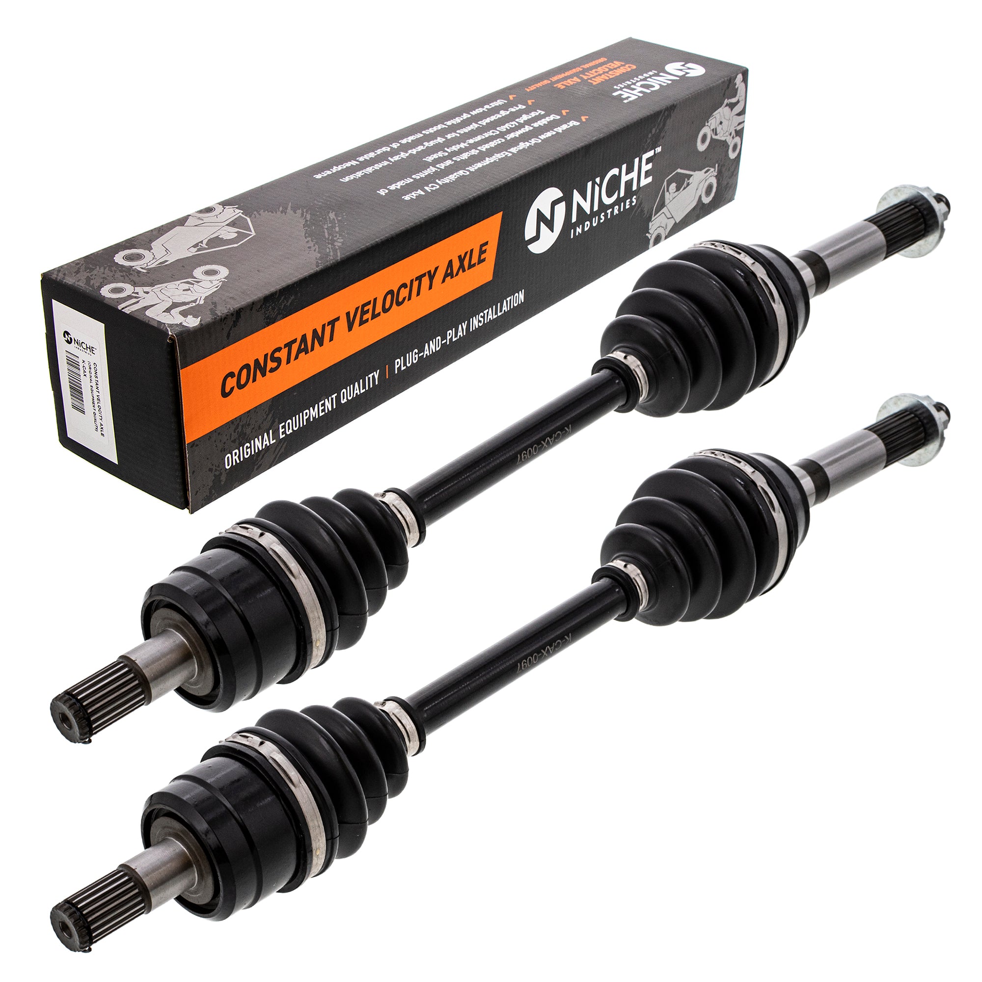 Front Drive Shaft CV Axle Assembly 2-Pack for zOTHER Stens Kawasaki Mule 59266-0039 NICHE 519-KCA2219X