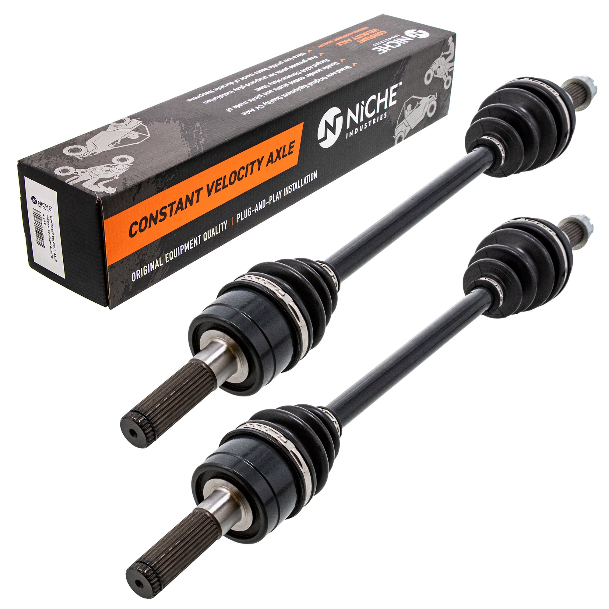 Front Left Drive Shaft CV Axle Assembly 2-Pack for zOTHER Kawasaki Teryx4 Teryx 59266-0047 NICHE 519-KCA2334X