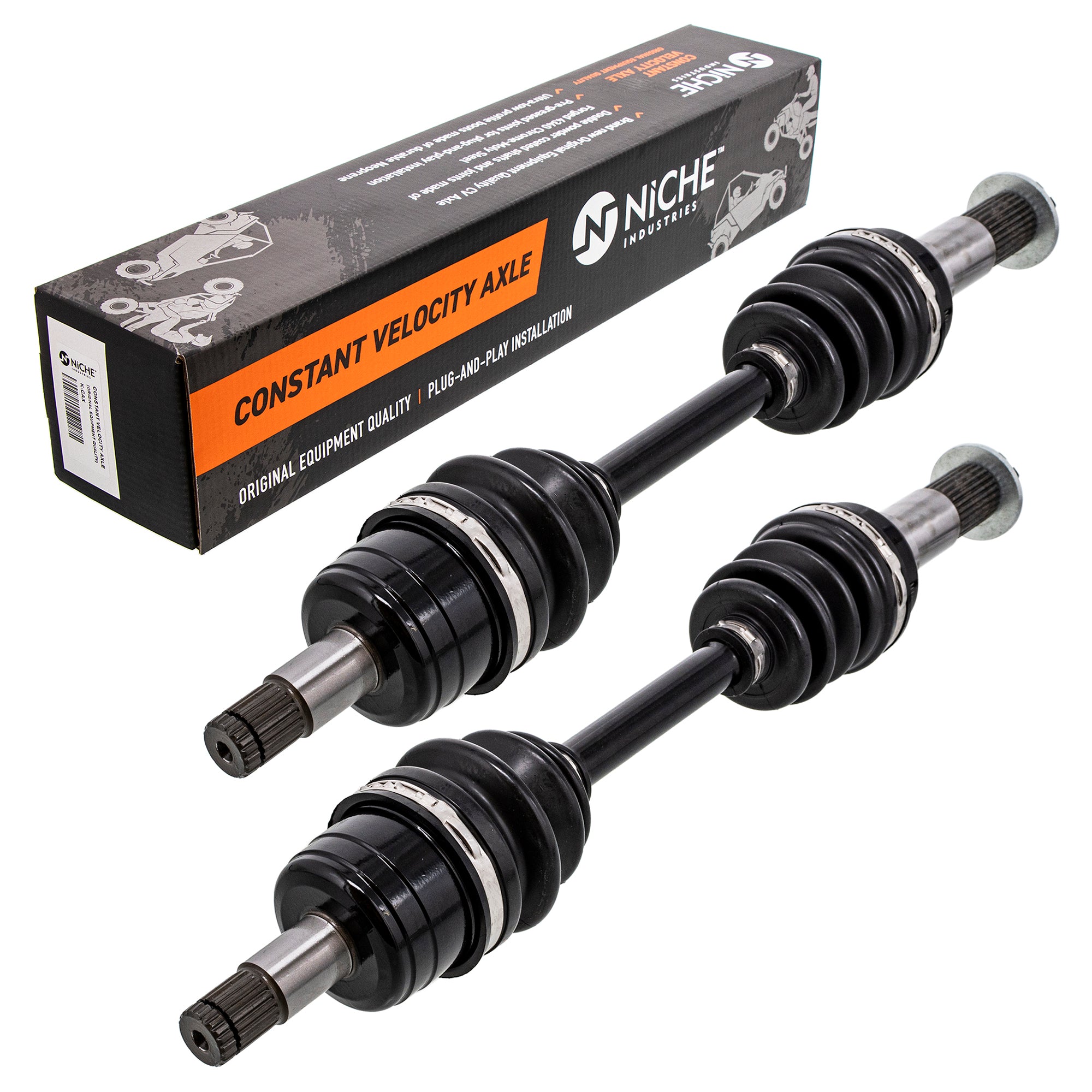 Front Drive Shaft CV Axle Assembly 2-Pack for zOTHER Kodiak 5GH-2510J-00-00 NICHE 519-KCA2336X