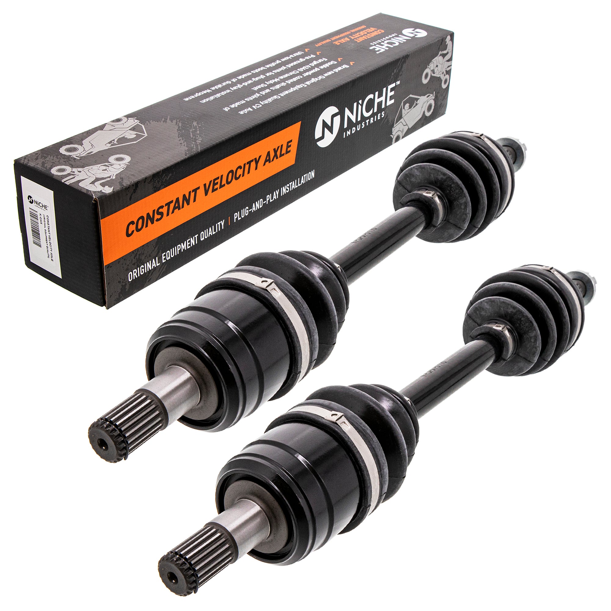Front Drive Shaft CV Axle Assembly 2-Pack for zOTHER FourTrax 42350-HC5-305 42250-HC5-305 NICHE 519-CCA2330X