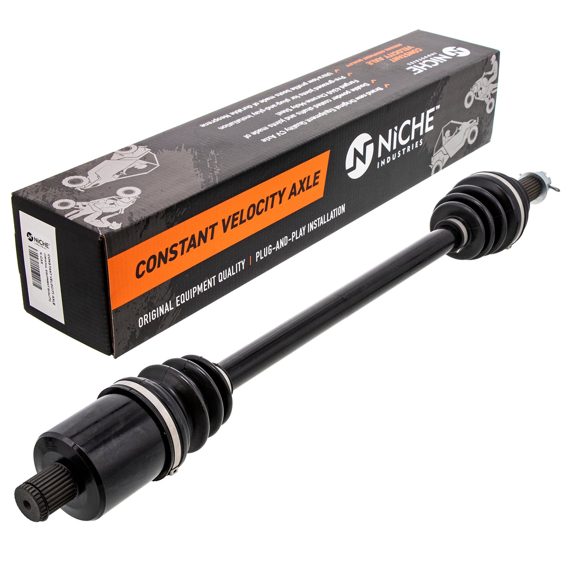 Rear Half Drive Shaft CV Axle Assembly for Polaris RZR 1333858 1333713 1333718 NICHE 519-KCA2342X