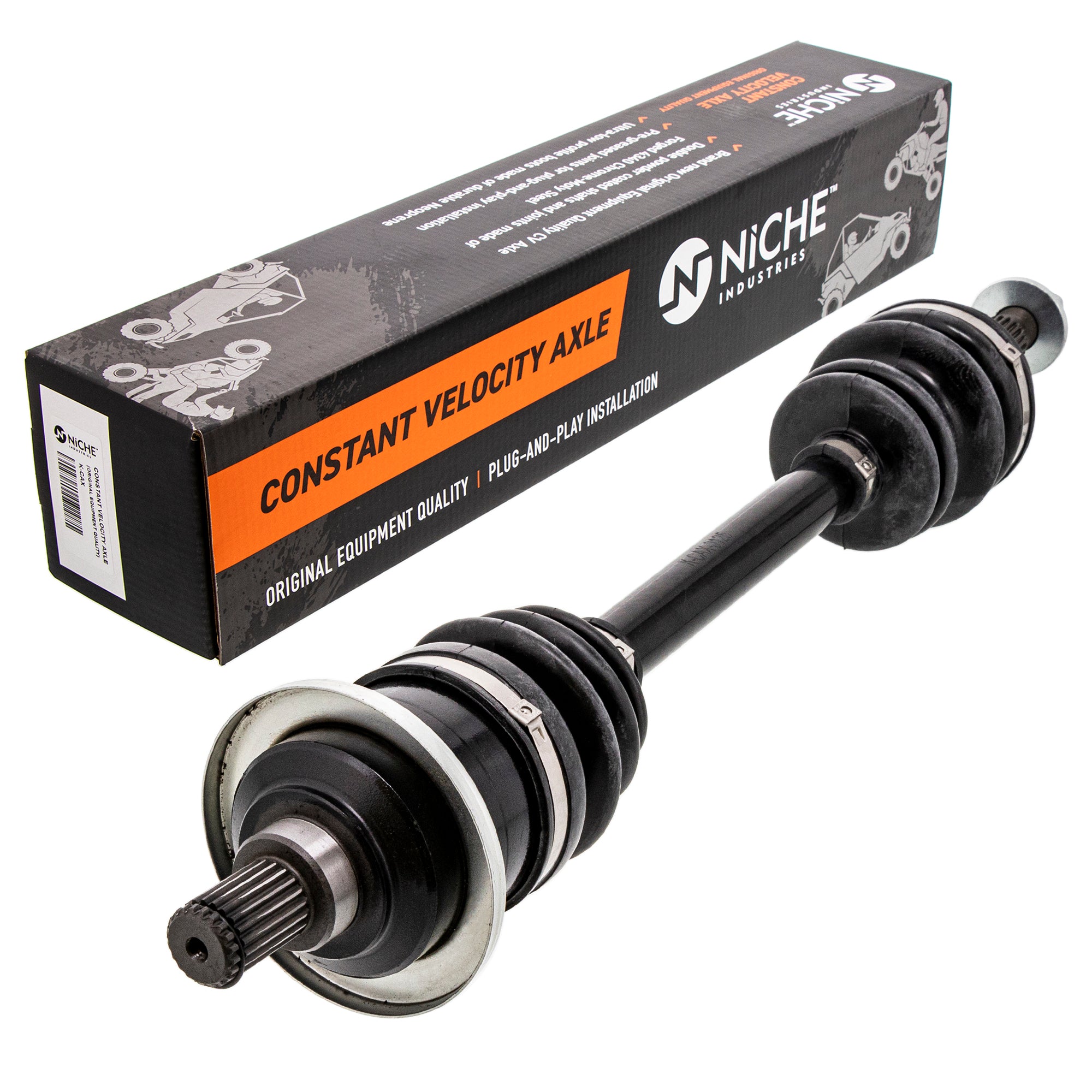 Front Drive Shaft CV Axle Assembly for Arctic Cat Textron Cat 1502-530 1502-528 0402-987 NICHE 519-KCA2347X