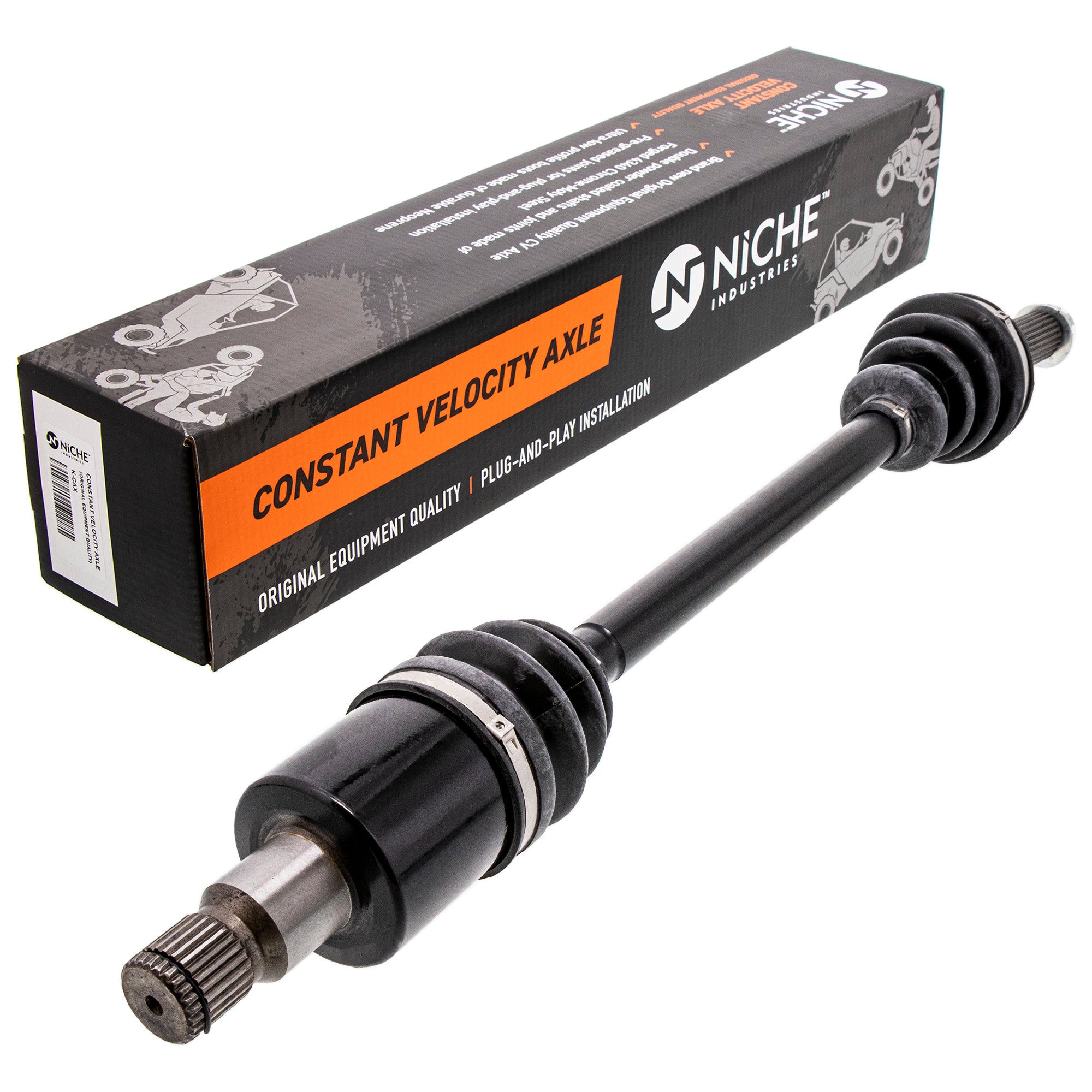 Rear Right Half Drive Shaft CV Axle Assembly for zOTHER Polaris RZR 2203909 1332885 NICHE 519-KCA2348X