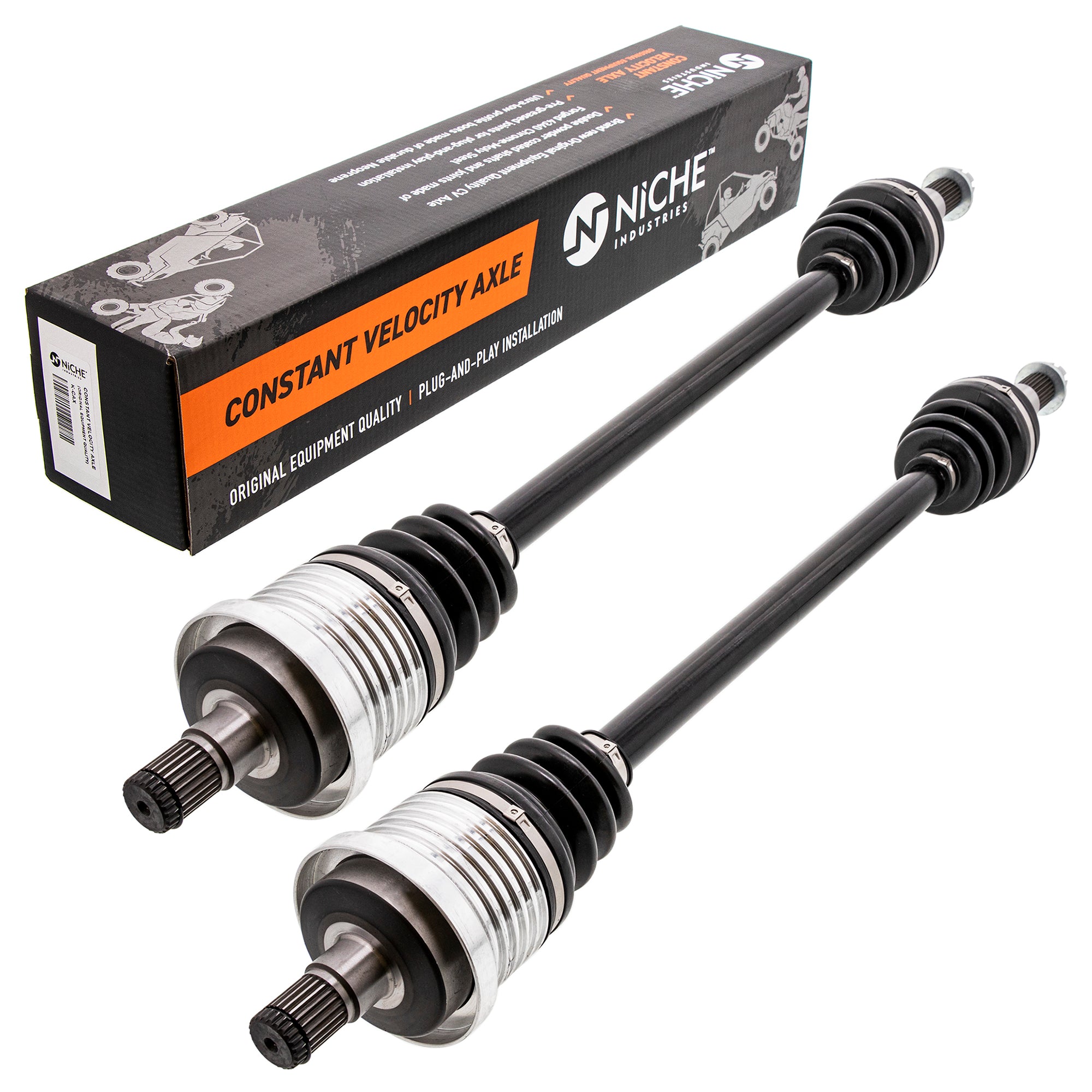 Rear Half Drive Shaft CV Axle Assembly 2-Pack for zOTHER BRP Can-Am Ski-Doo Sea-Doo NICHE 519-KCA2349X