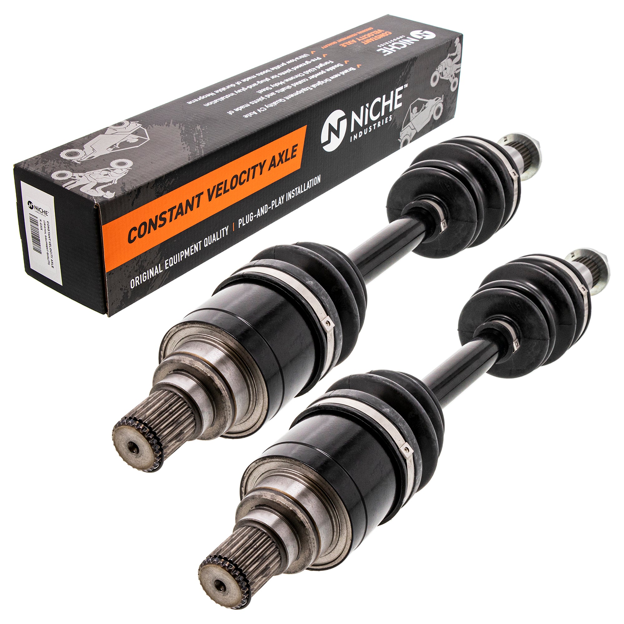 Rear Drive Shaft CV Axle Assembly 2-Pack for Arctic Cat Textron Cat 3313-832 NICHE 519-KCA2341X