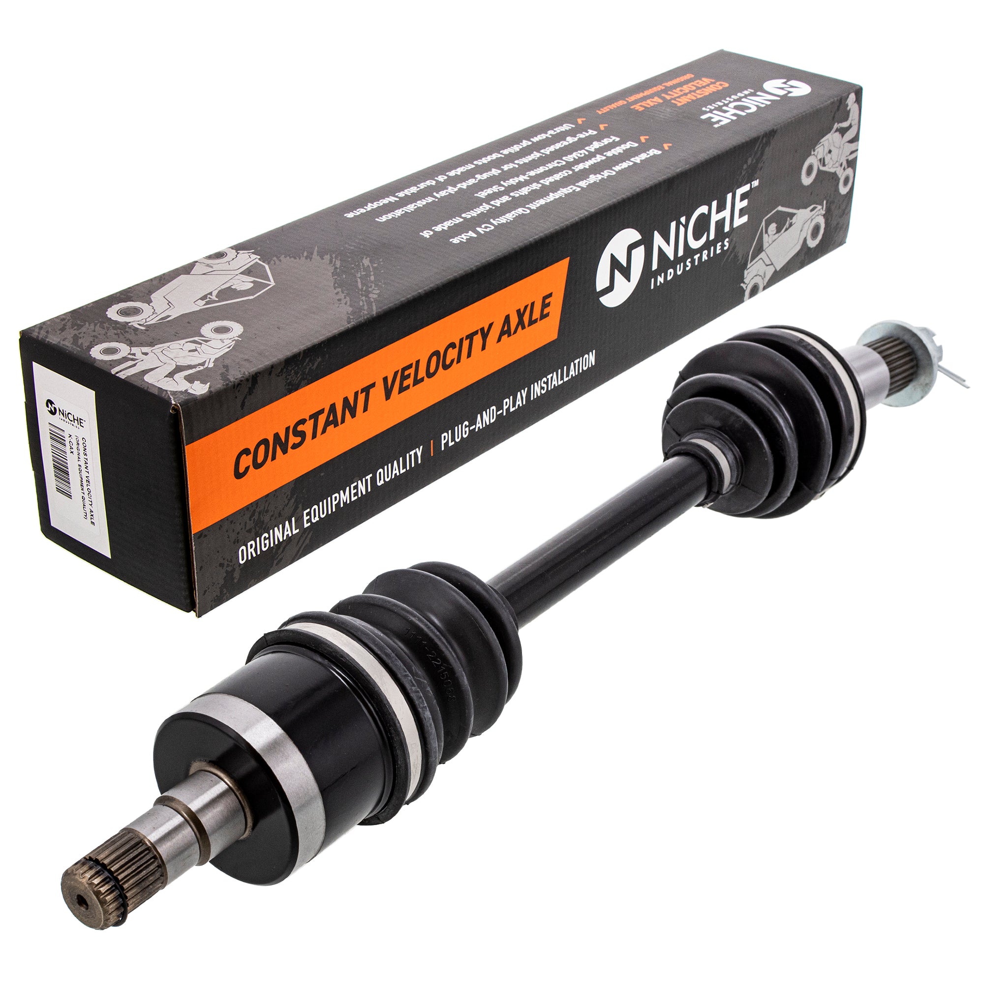 Front Left Half Drive Shaft CV Axle Assembly Can-Am | NICHE PARTS