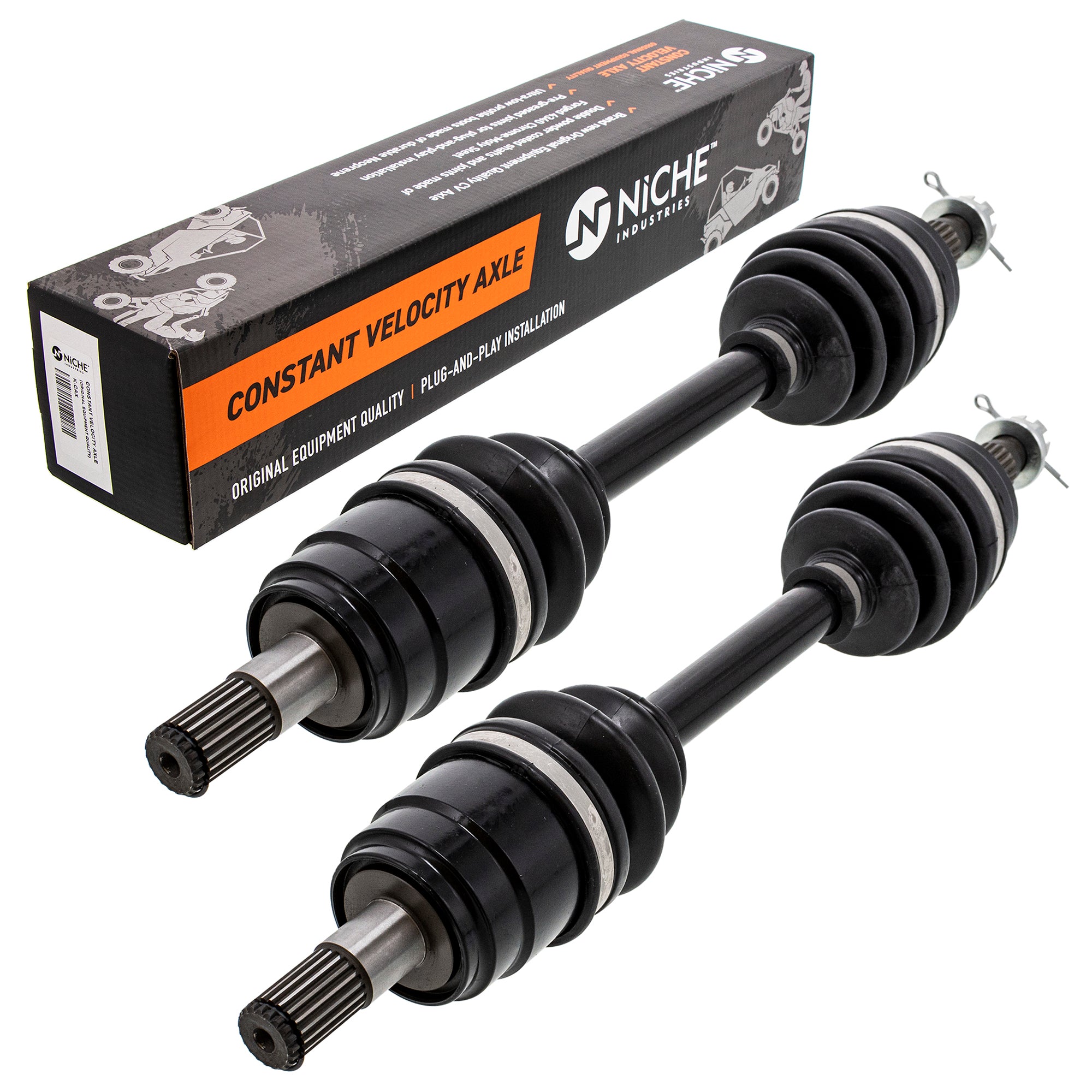 Front Drive Shaft CV Axle Assembly 2-Pack for zOTHER FourTrax 42350-HN5-N00 42250-HN5-N00 NICHE 519-KCA2367X