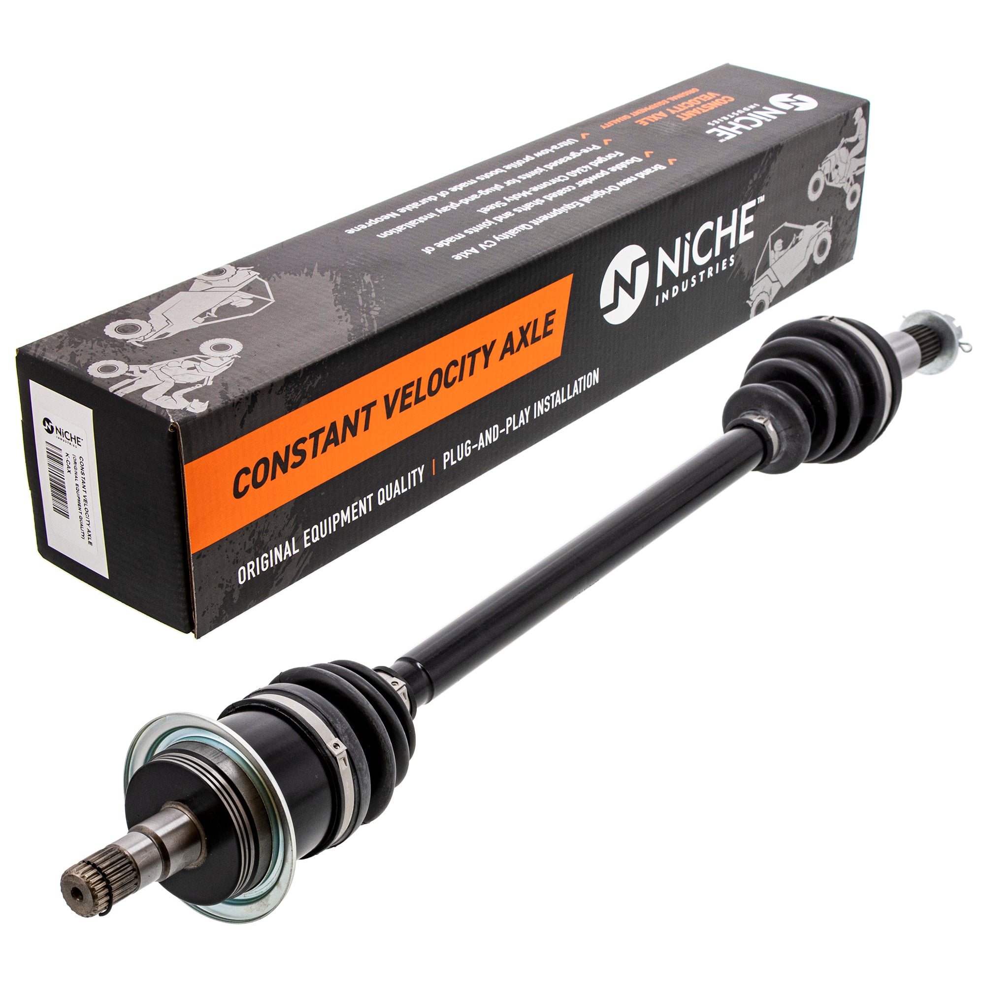 Front Left Half Drive Shaft CV Axle Assembly for BRP Can-Am Ski-Doo Sea-Doo Maverick NICHE 519-KCA2372X