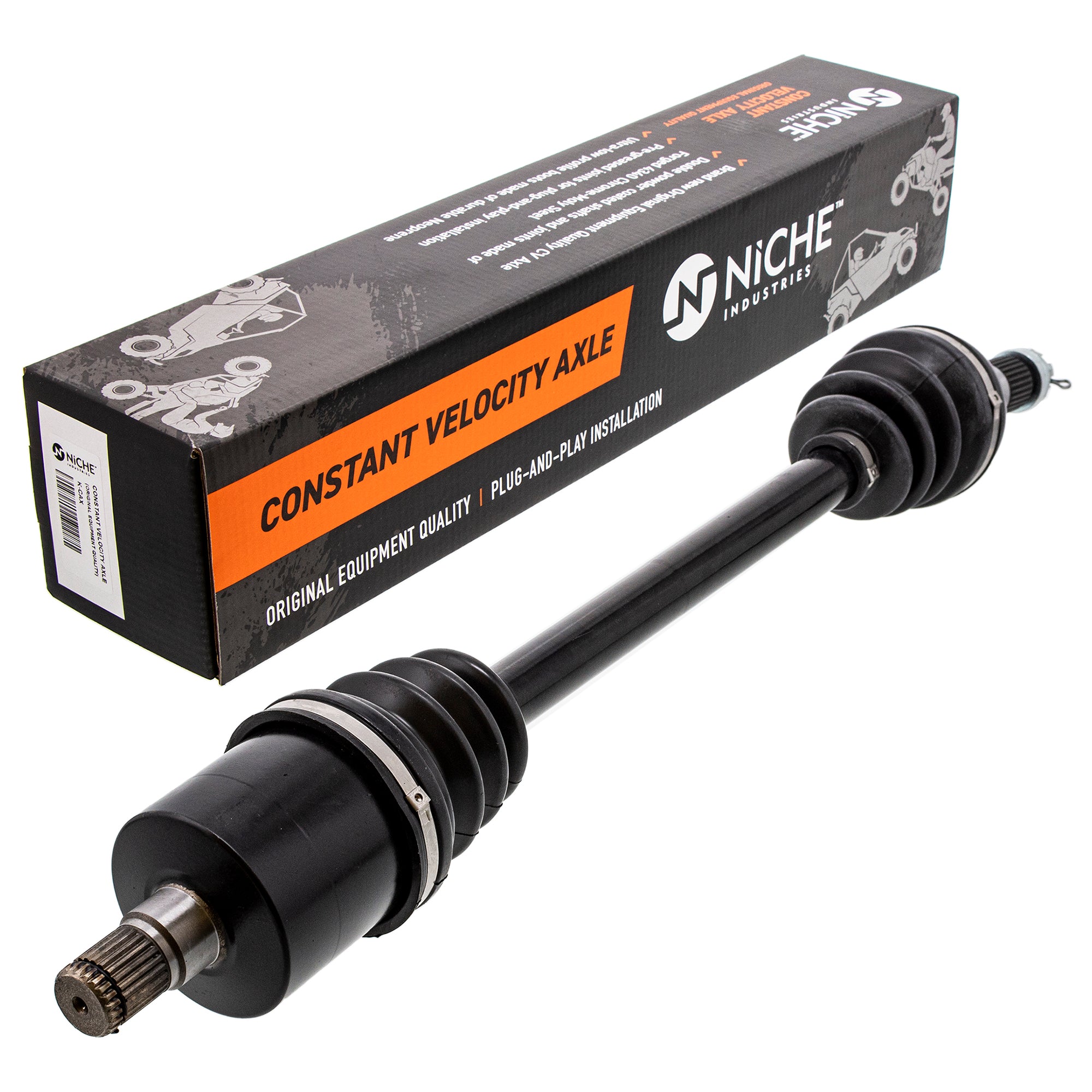 Rear Half Drive Shaft CV Axle Assembly for BRP Can-Am Ski-Doo Sea-Doo Commander 705502411 NICHE 519-KCA2378X