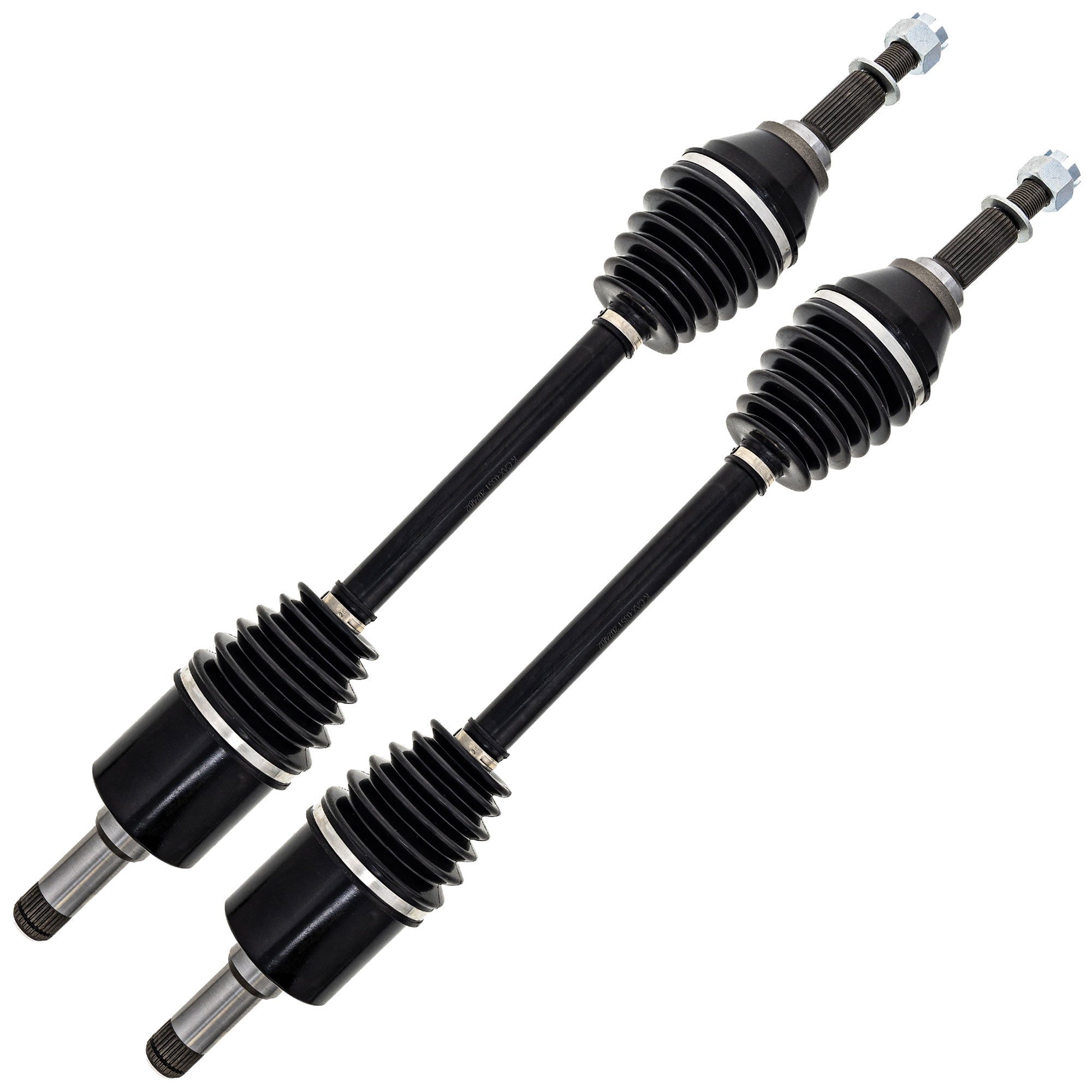Rear Half Drive Shaft CV Axle Assembly 2-Pack for Deere NICHE 519-KCA2573X