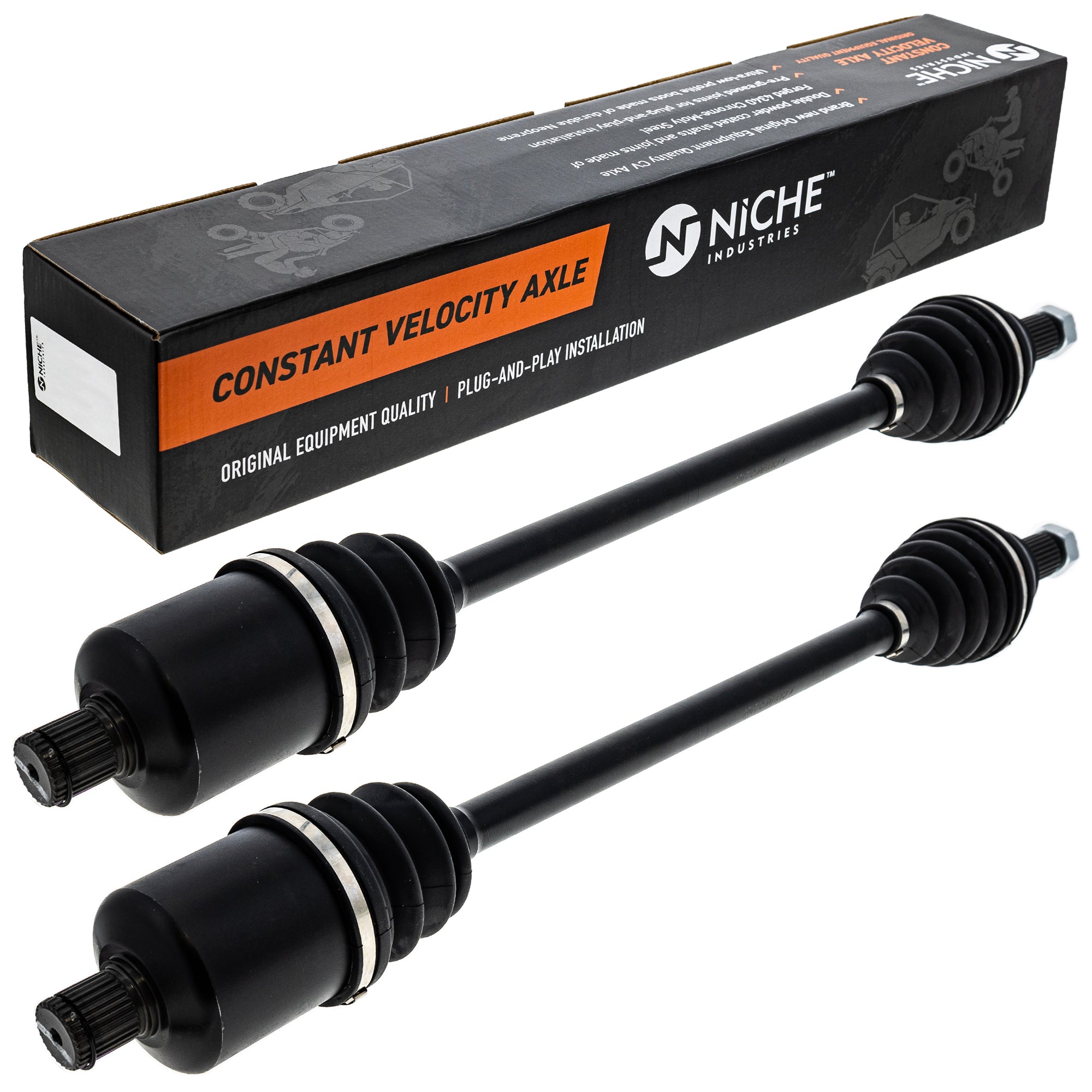 NICHE 519-KCA2673X High Strength CV Axle Set 2-Pack for