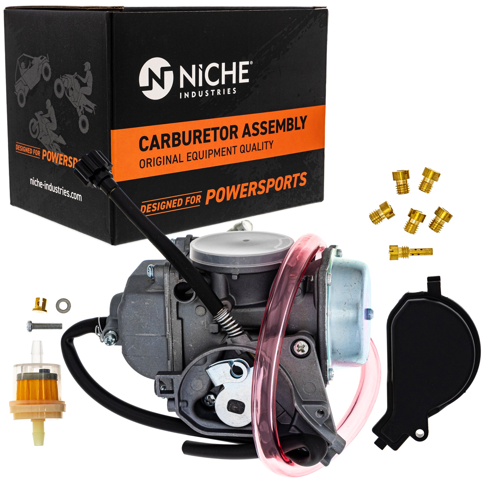 NICHE 519-KCR2274B Carburetor Assembly for Arctic Cat Textron Cat