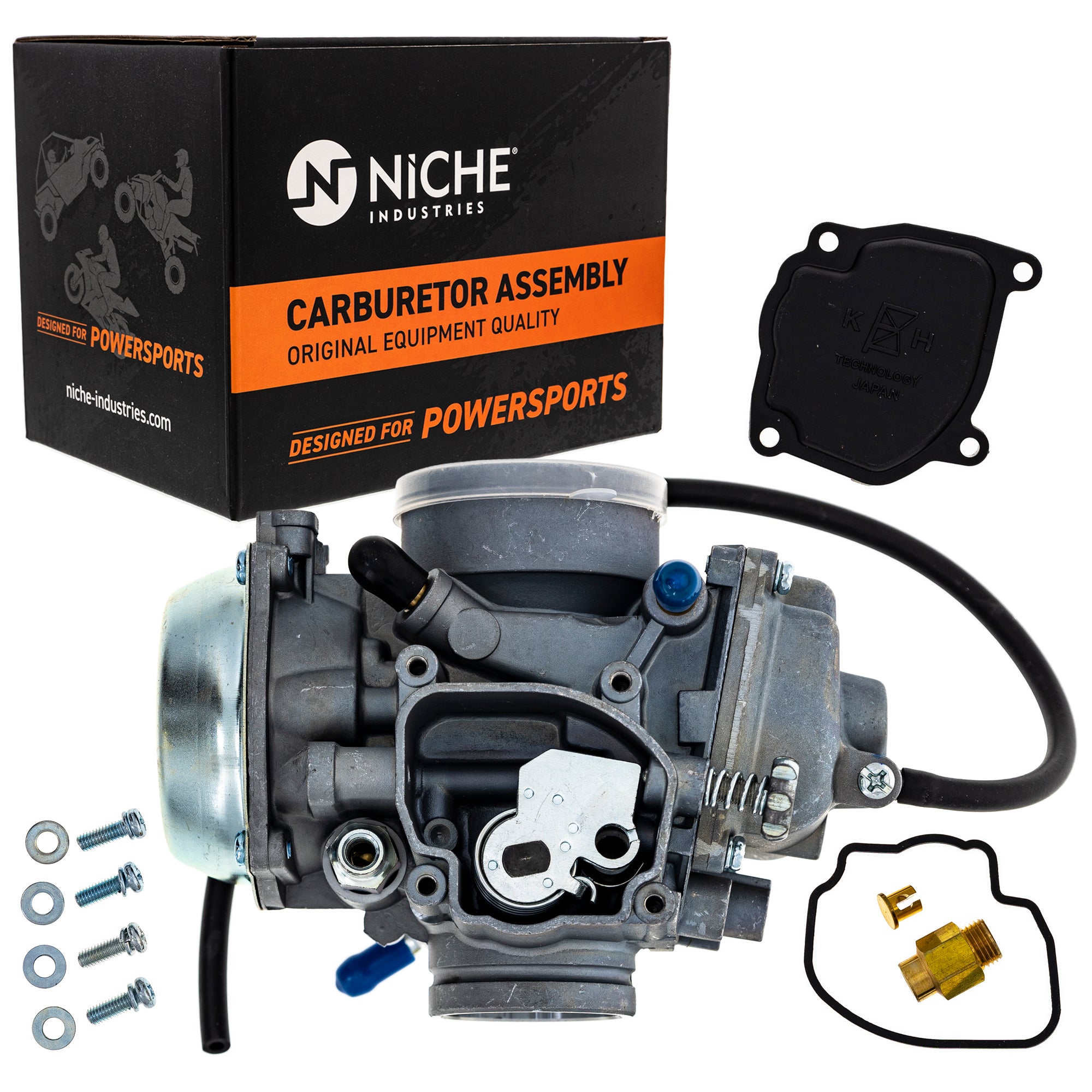 NICHE 519-KCR2294B Carburetor Assembly for Polaris Sportsman Ranger