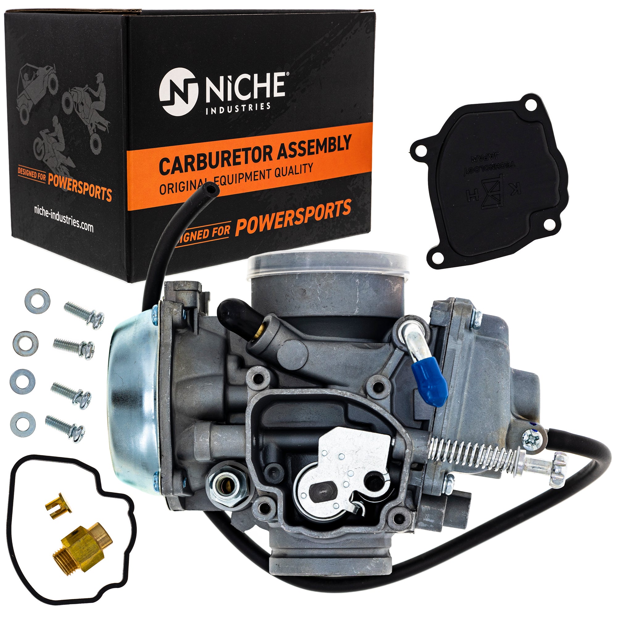NICHE 519-KCR2296B Carburetor Assembly for Polaris Sportsman
