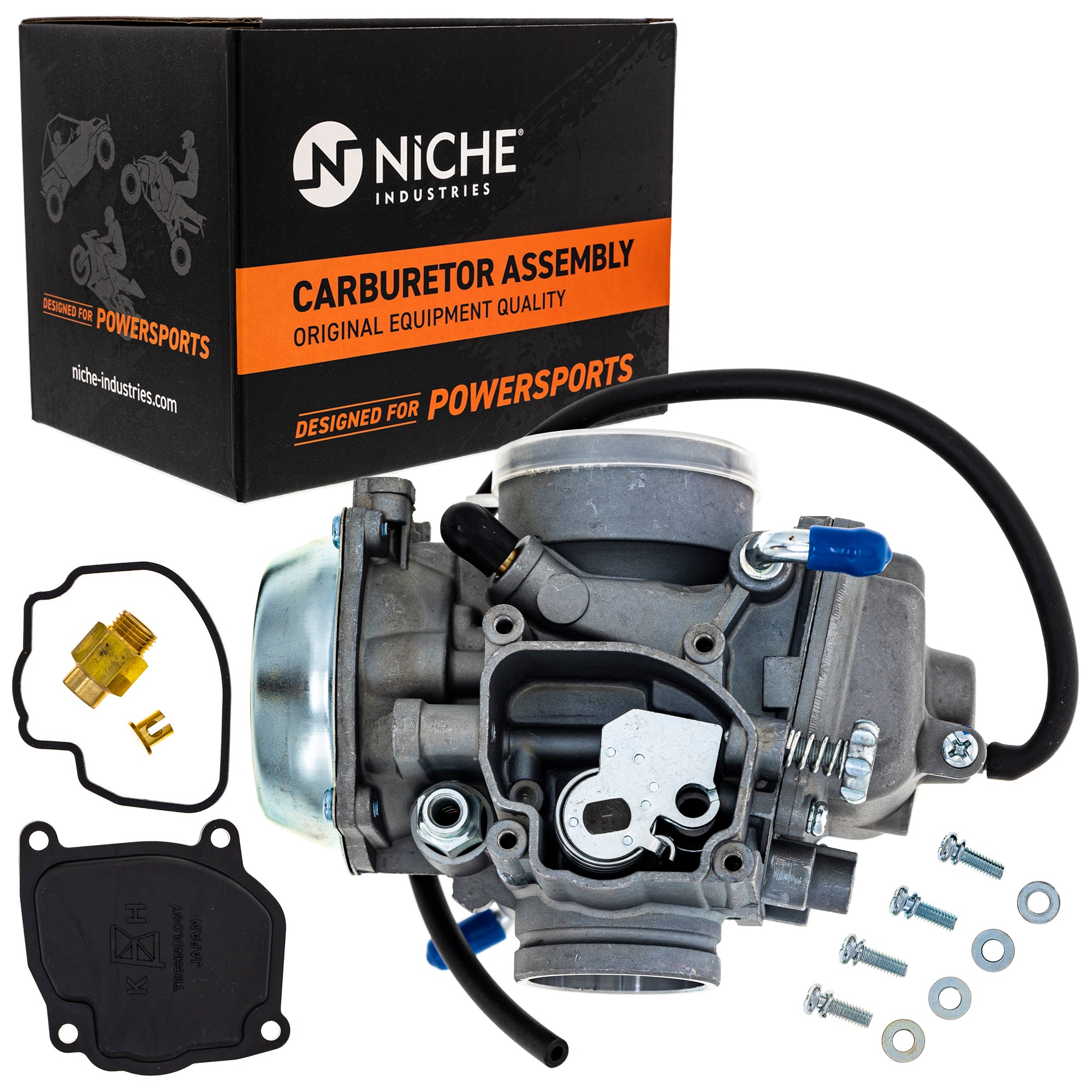 NICHE 519-KCR2206B Carburetor Assembly for Polaris Sportsman