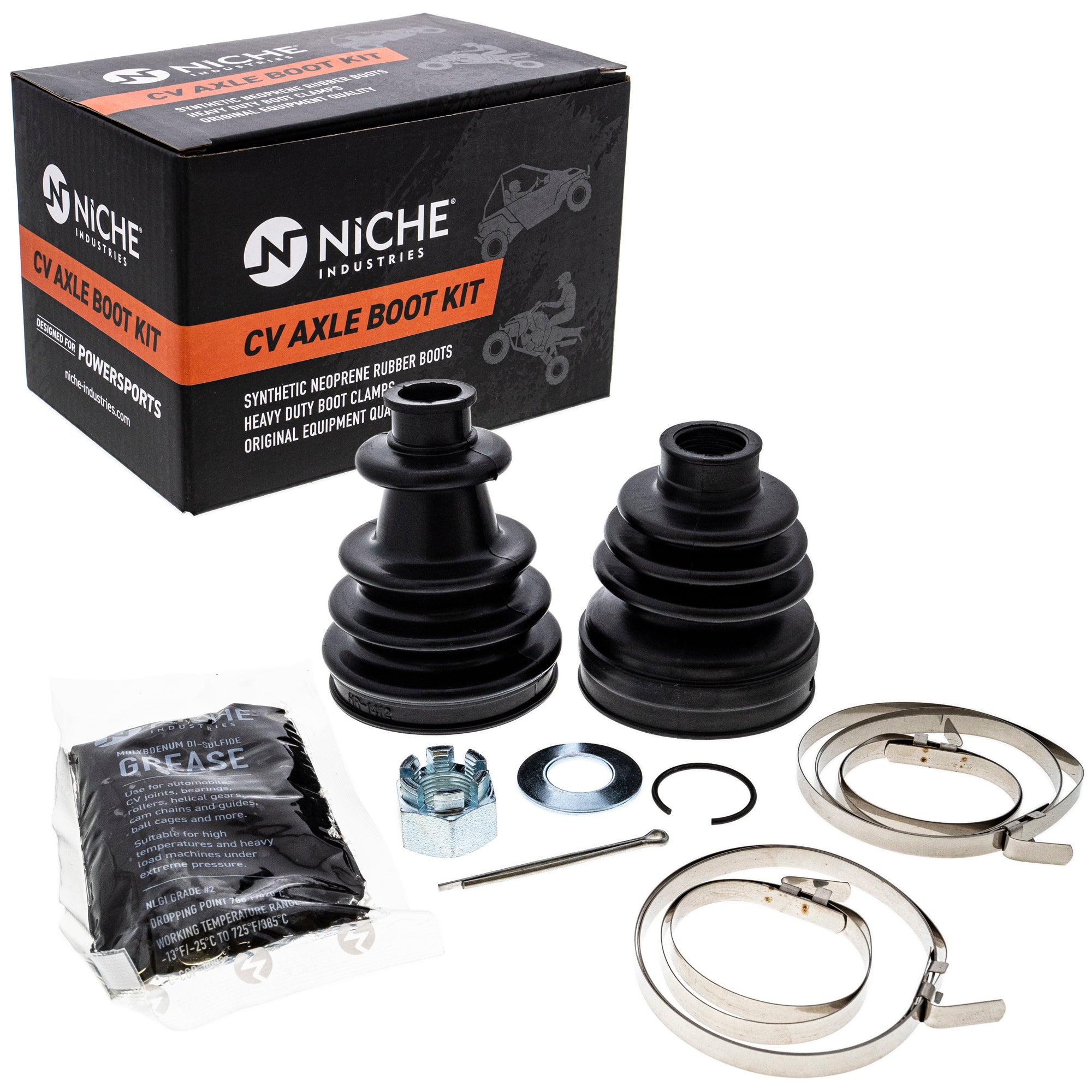 Rear Axle CV Boot Kit for Polaris RZR Ranger NICHE 519-KCV2228B