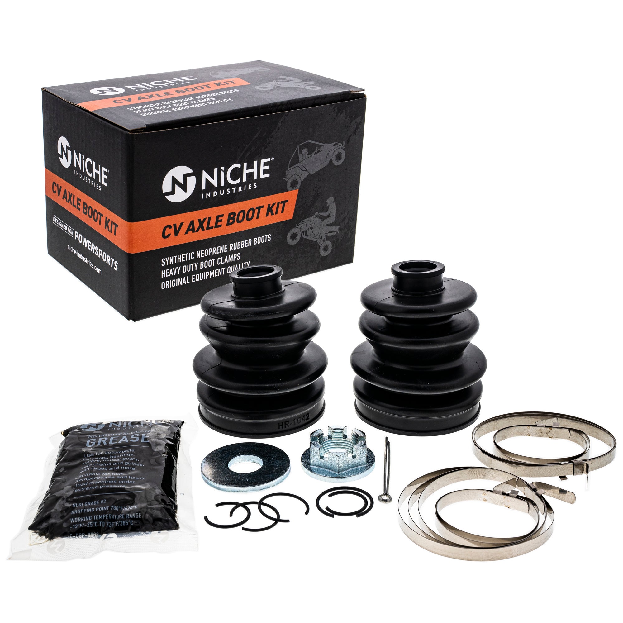 CV Axle Boot Kit for Arctic Cat Textron Hauler Cat NICHE 519-KCV2234B