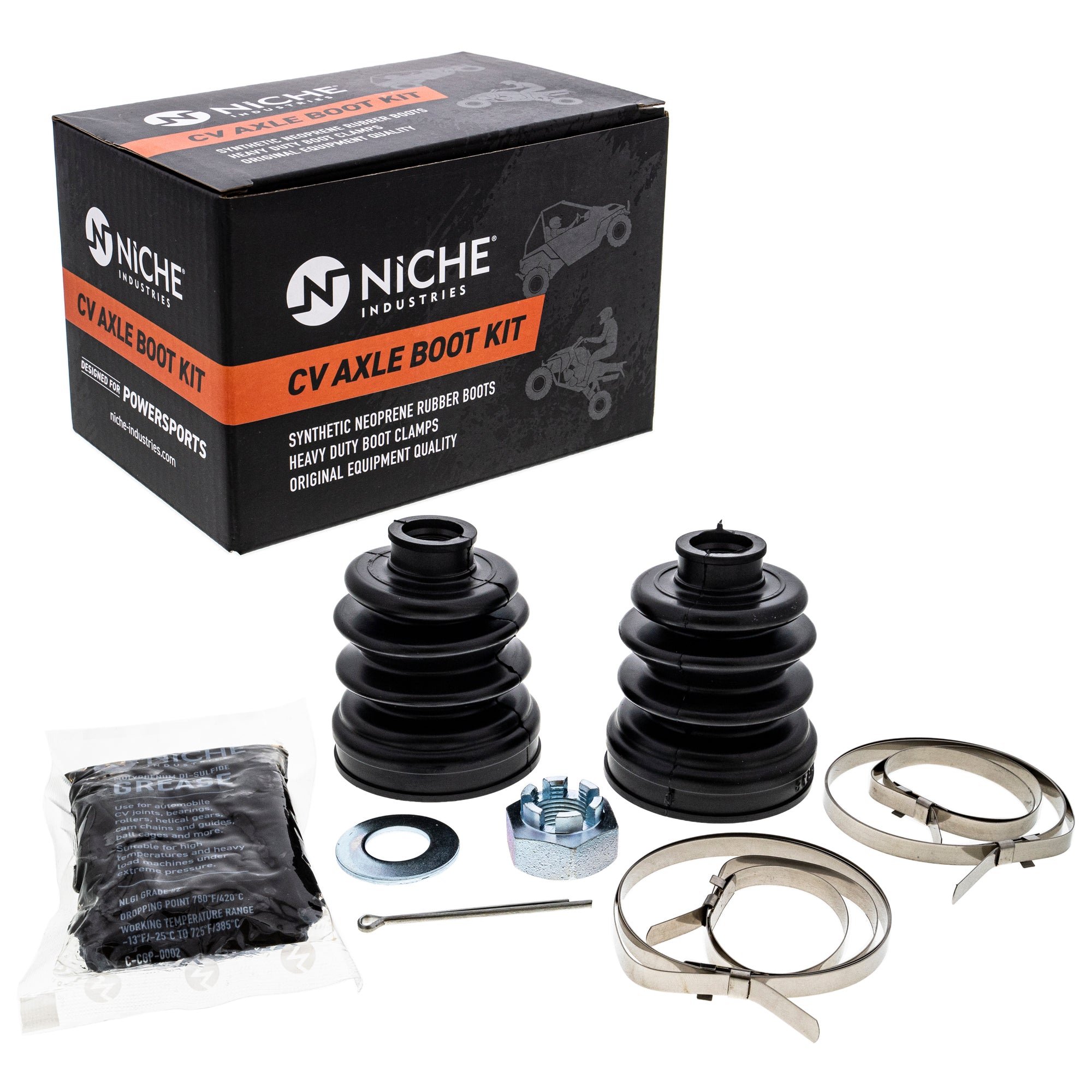 CV Axle Boot Kit for Polaris Sportsman Hawkeye 2203170 2203141 NICHE 519-KCV2235B