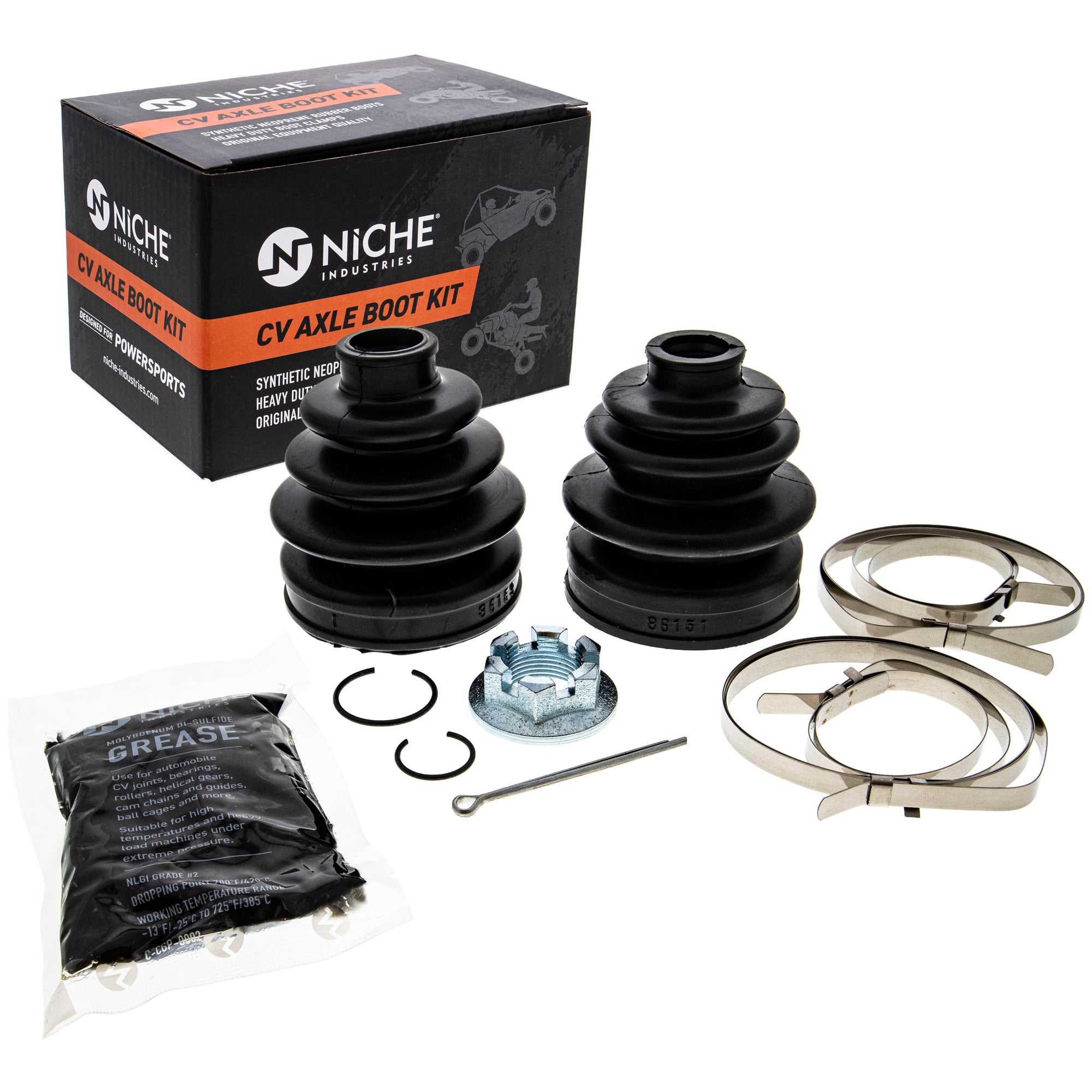 CV Axle Boot Kit for Arctic Cat Textron Cat NICHE 519-KCV2247B