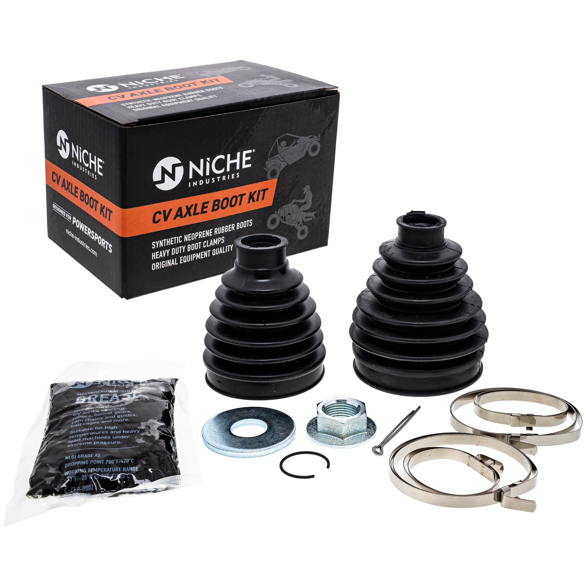 Front CV Axle Boot Kit for zOTHER Teryx4 Teryx Mule NICHE 519-KCV2241B
