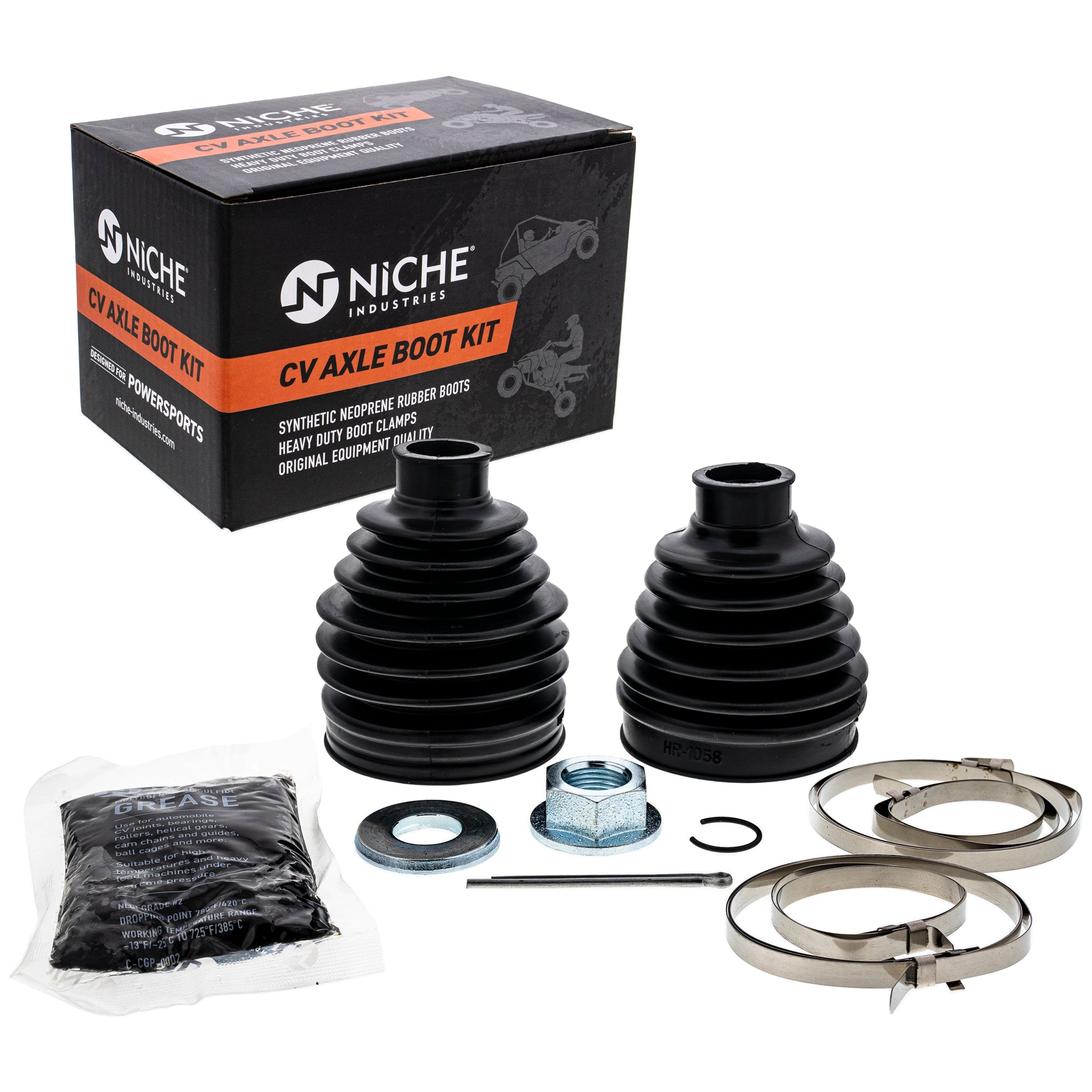 Front CV Axle Boot Kit for zOTHER Mule Brute NICHE 519-KCV2268B