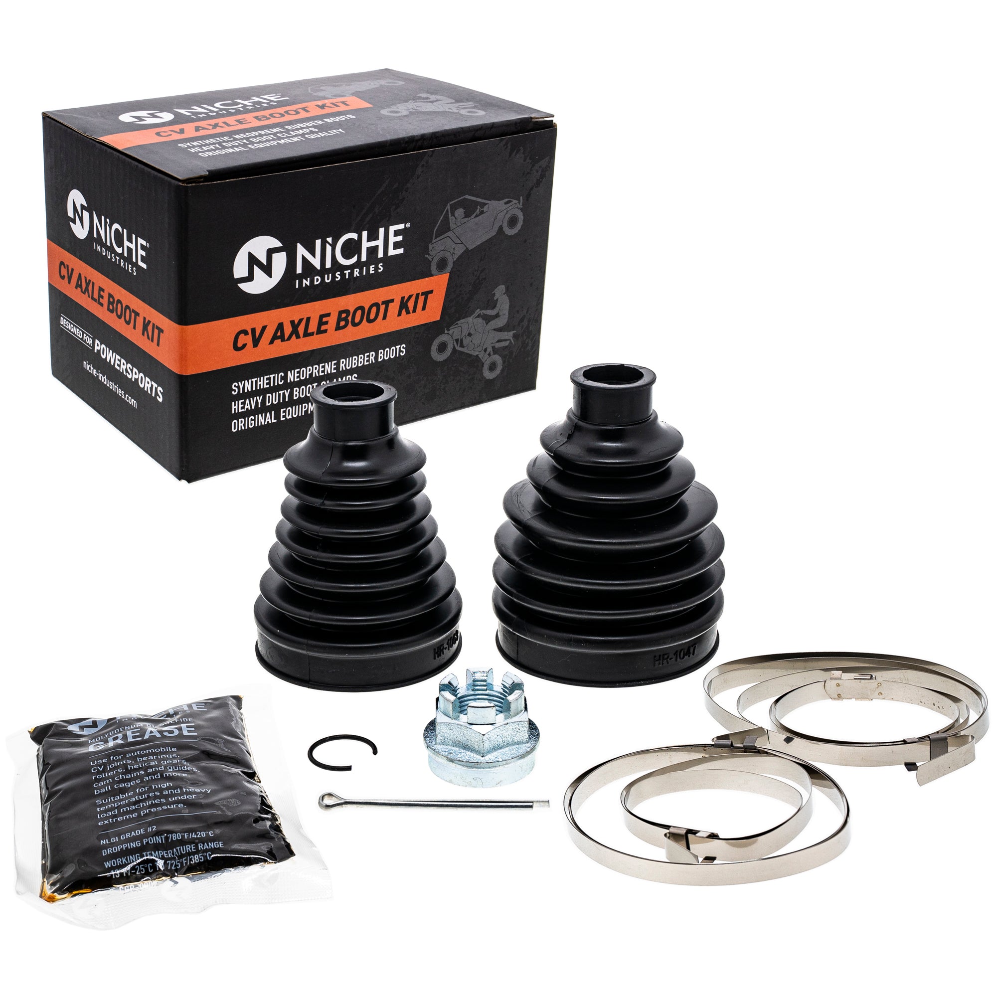 Front CV Axle Boot Kit for zOTHER Prairie Brute NICHE 519-KCV2270B