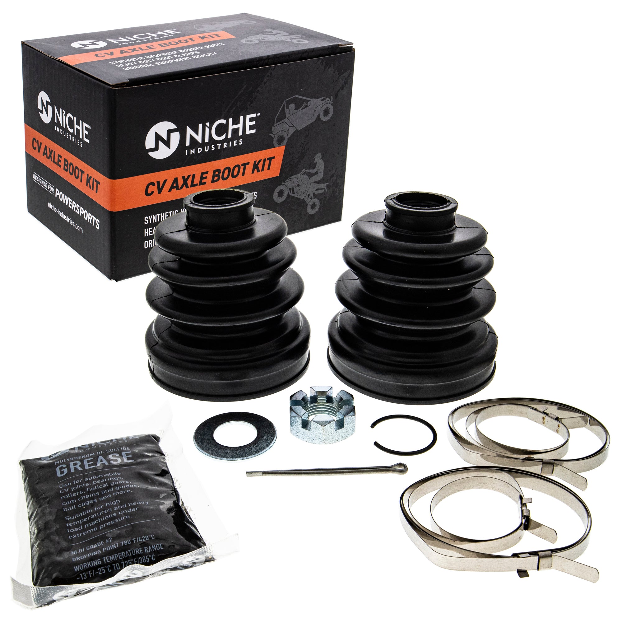 Rear Axle CV Boot Kit for GEM RZR Ranger 2204102 NICHE 519-KCV2285B