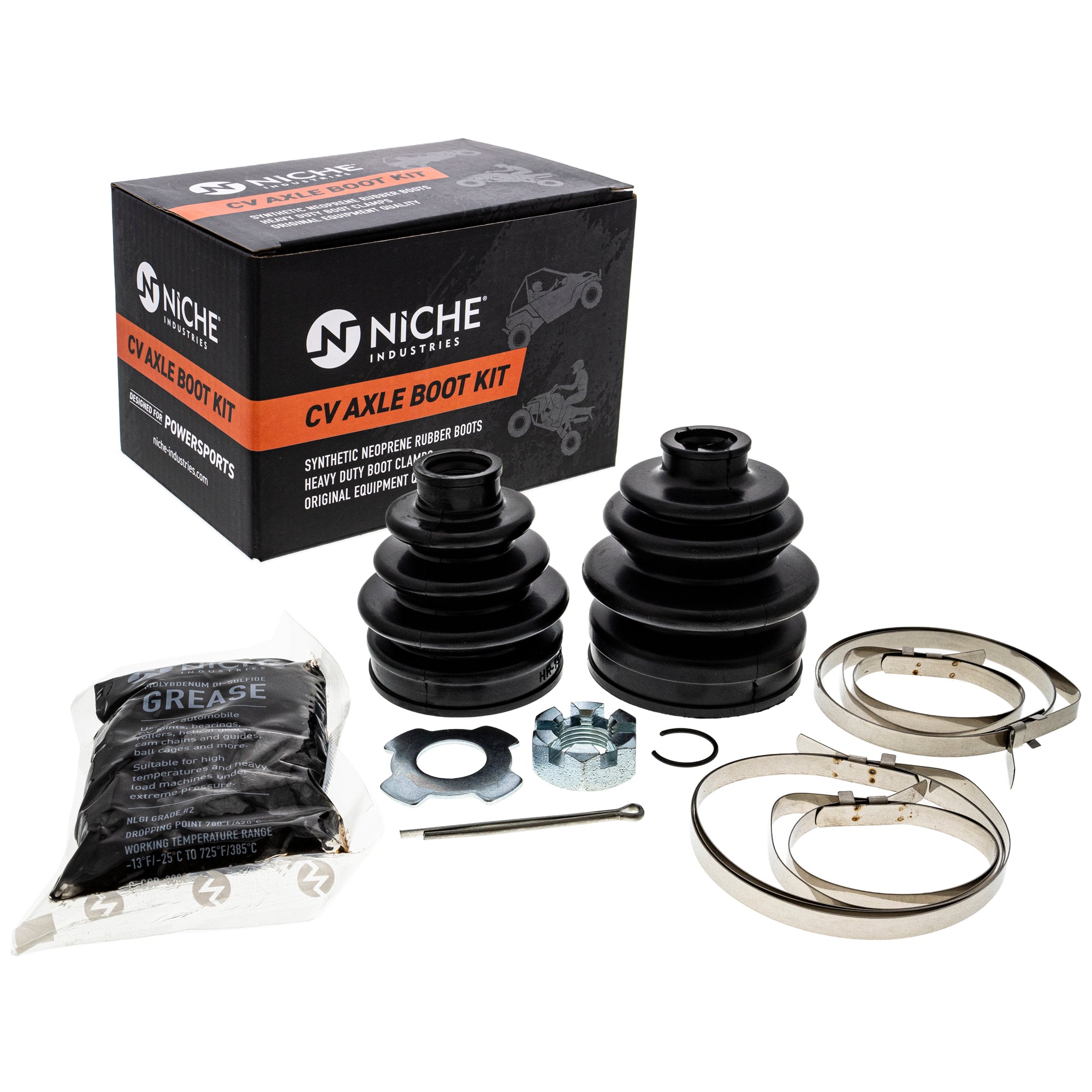 Front CV Axle Boot Kit for zOTHER Vinson King Eiger NICHE 519-KCV2203B