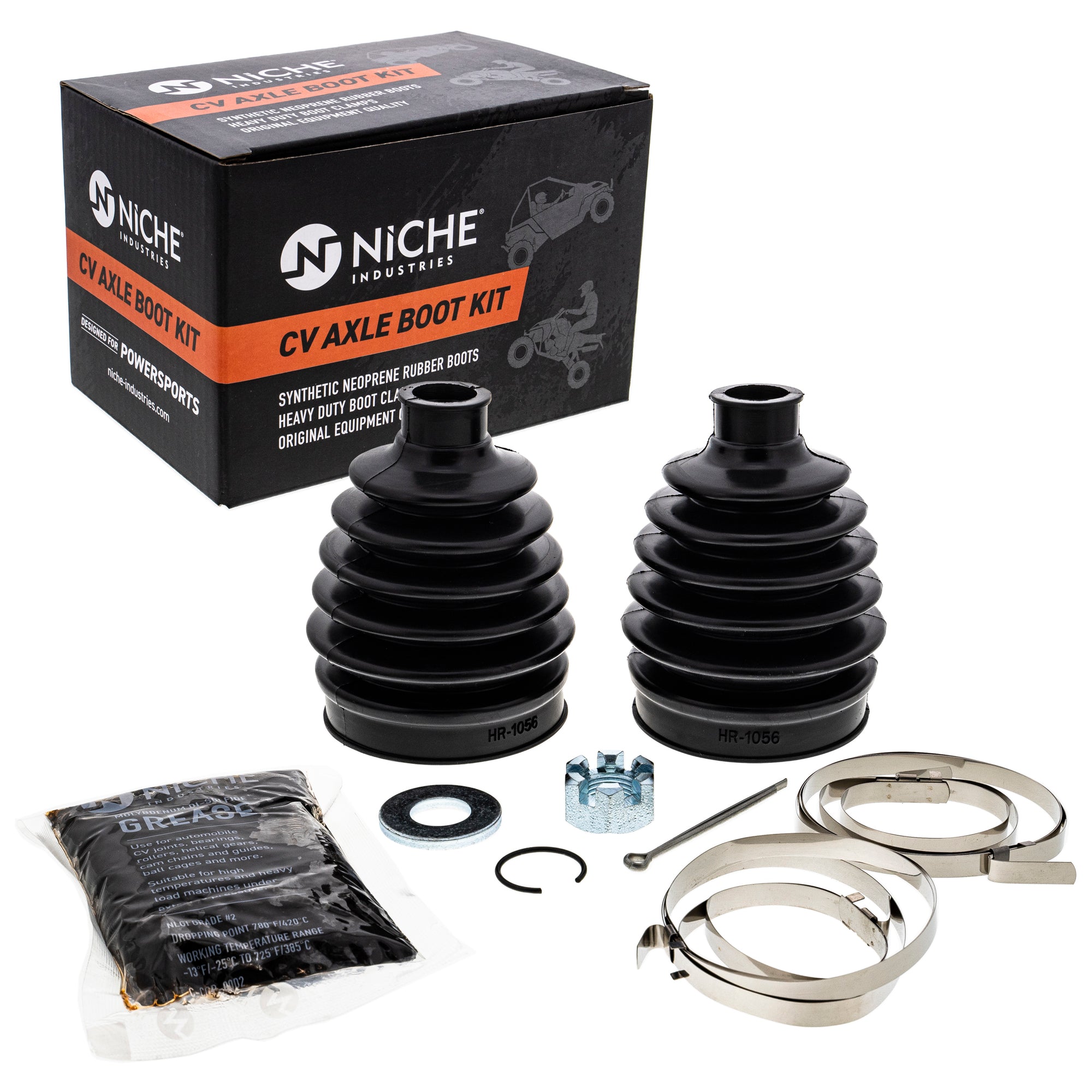 Front CV Axle Boot Kit for Polaris Sportsman Scrambler 2204387 NICHE 519-KCV2212B