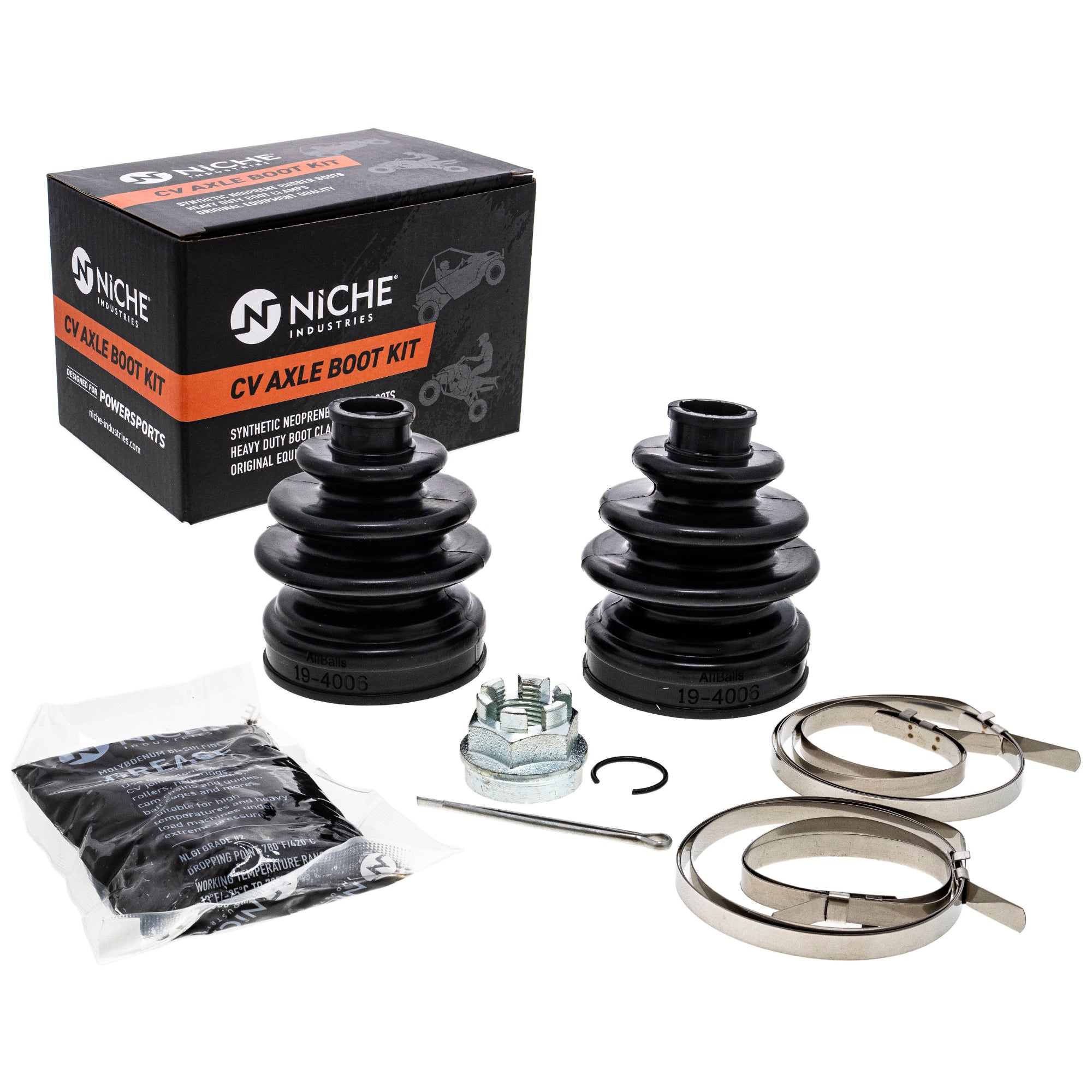 Front CV Axle Boot Kit for zOTHER Prairie NICHE 519-KCV2214B