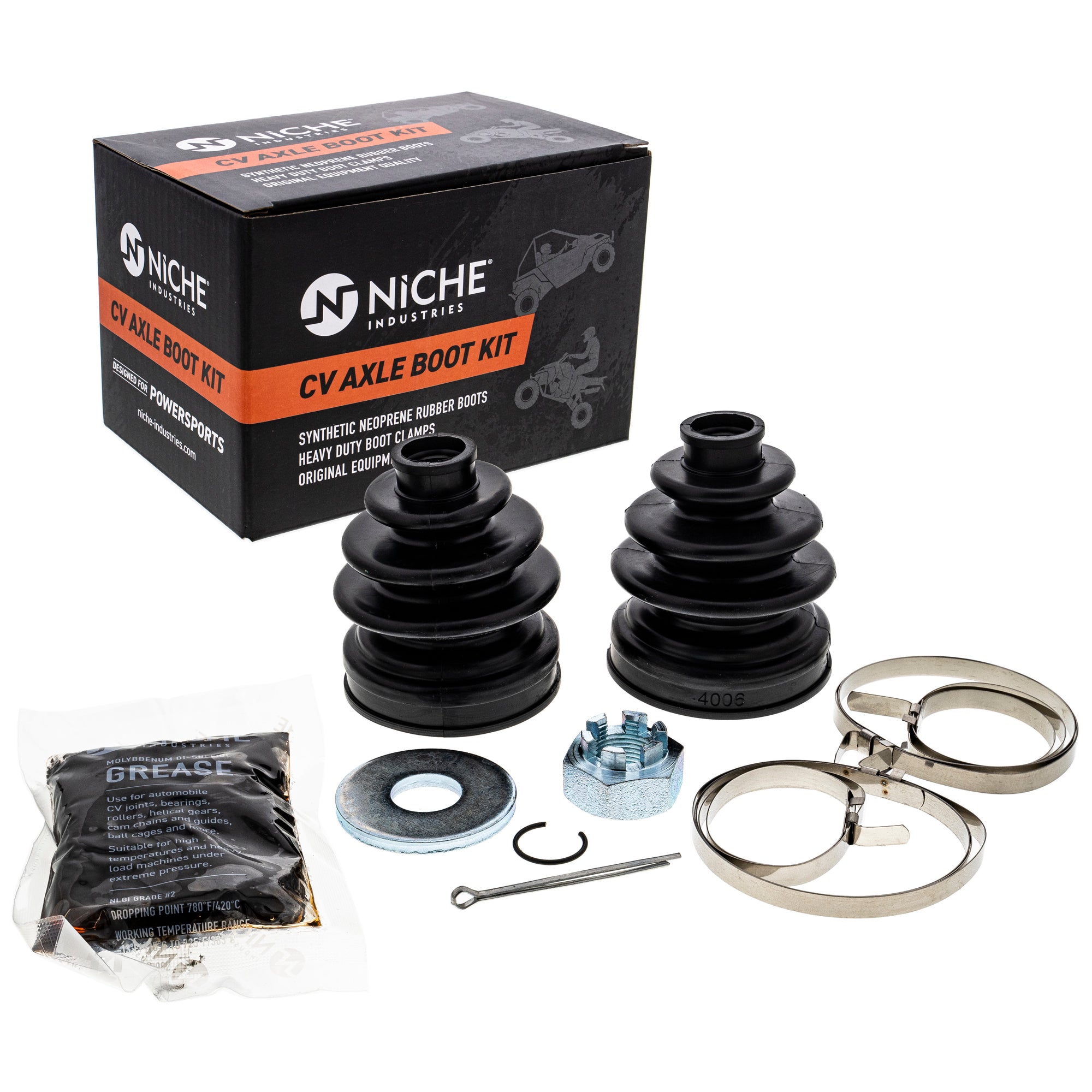 Front CV Axle Boot Kit for zOTHER Prairie NICHE 519-KCV2216B
