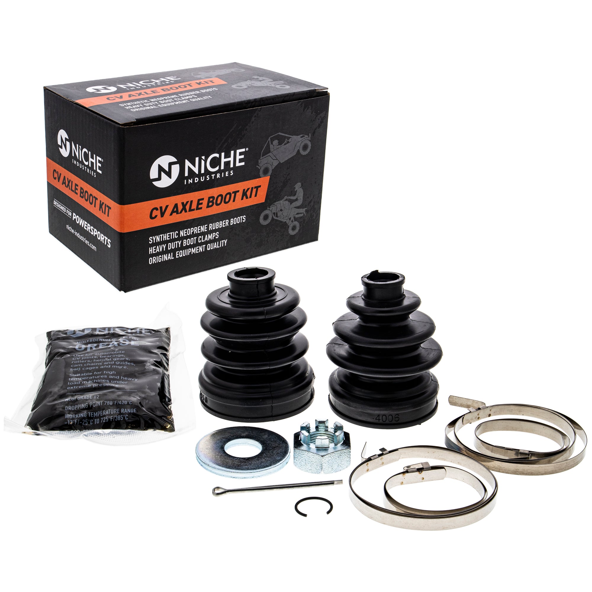 Front CV Axle Boot Kit for zOTHER Prairie NICHE 519-KCV2211B