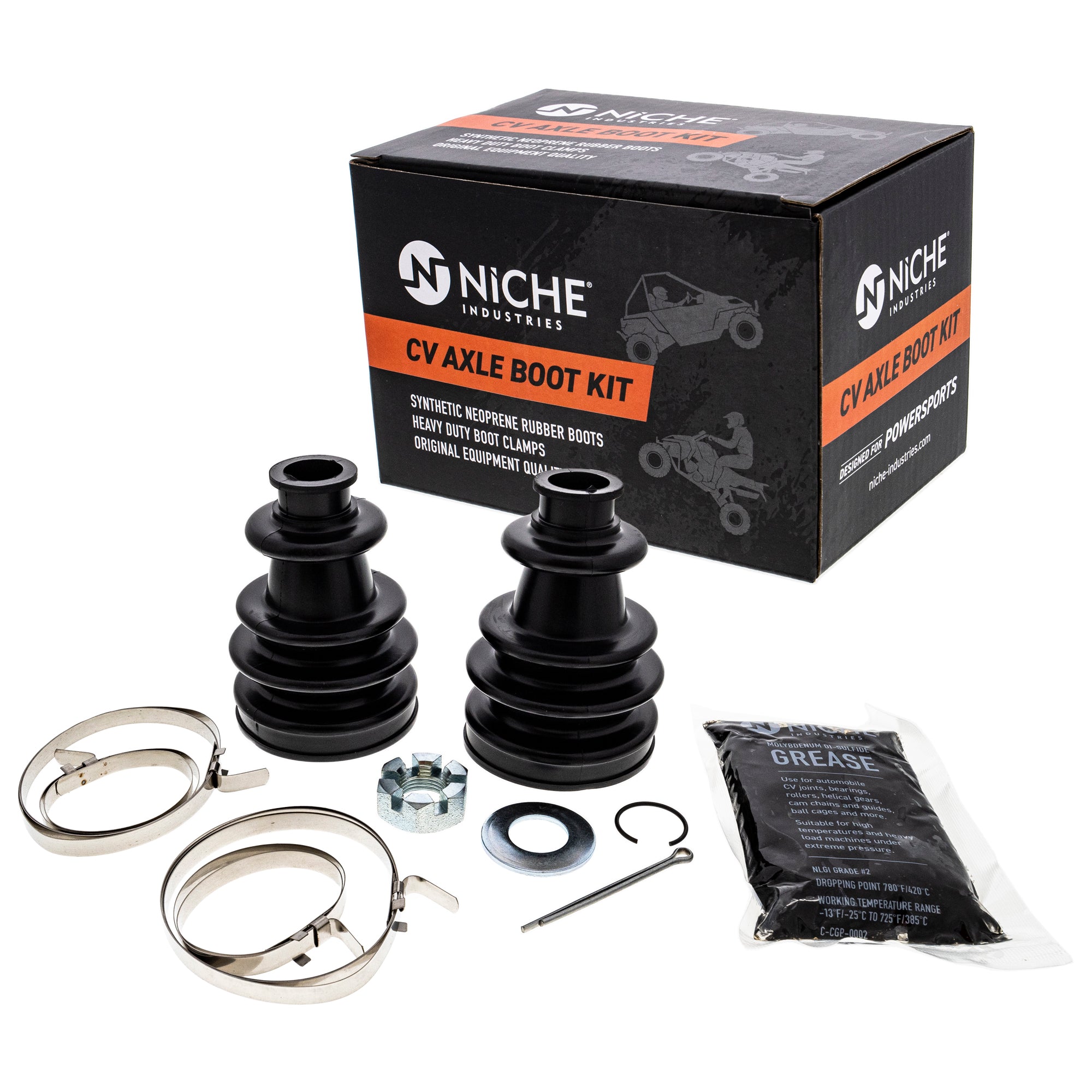 Front CV Axle Boot Kit for Polaris Ranger NICHE 519-KCV2346B